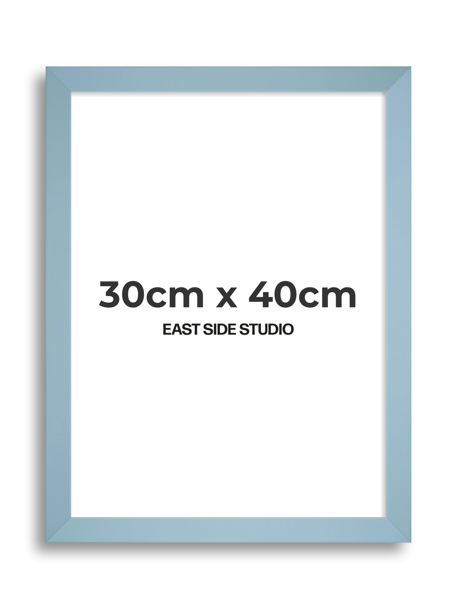 Powder Blue 30cm x 40cm picture frame