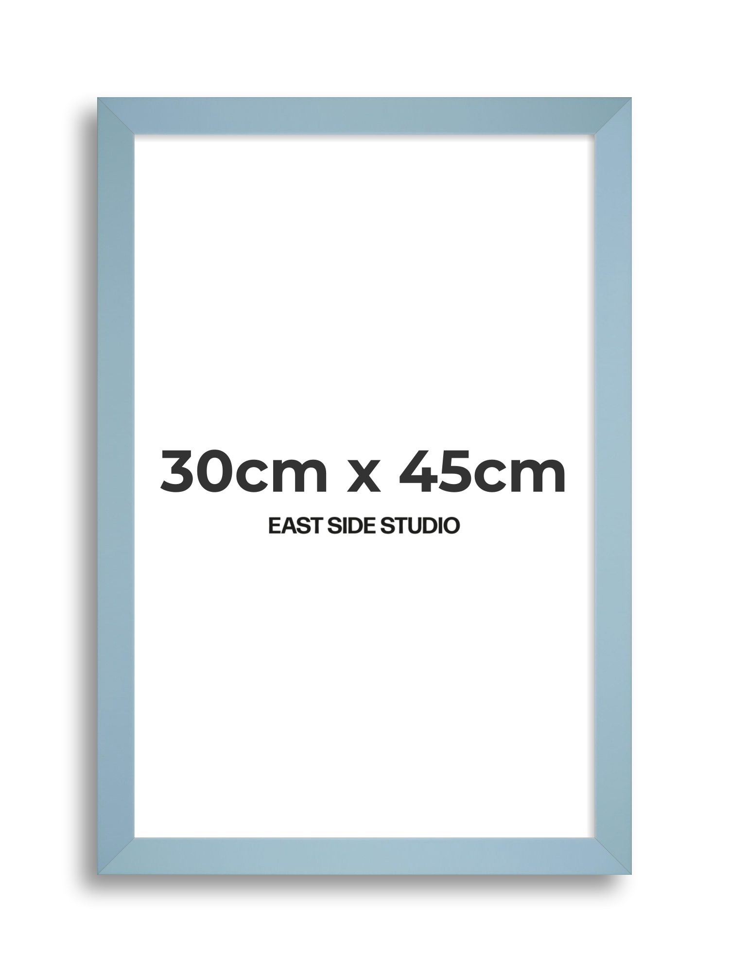 Powder Blue 30cm x 45cm picture frame