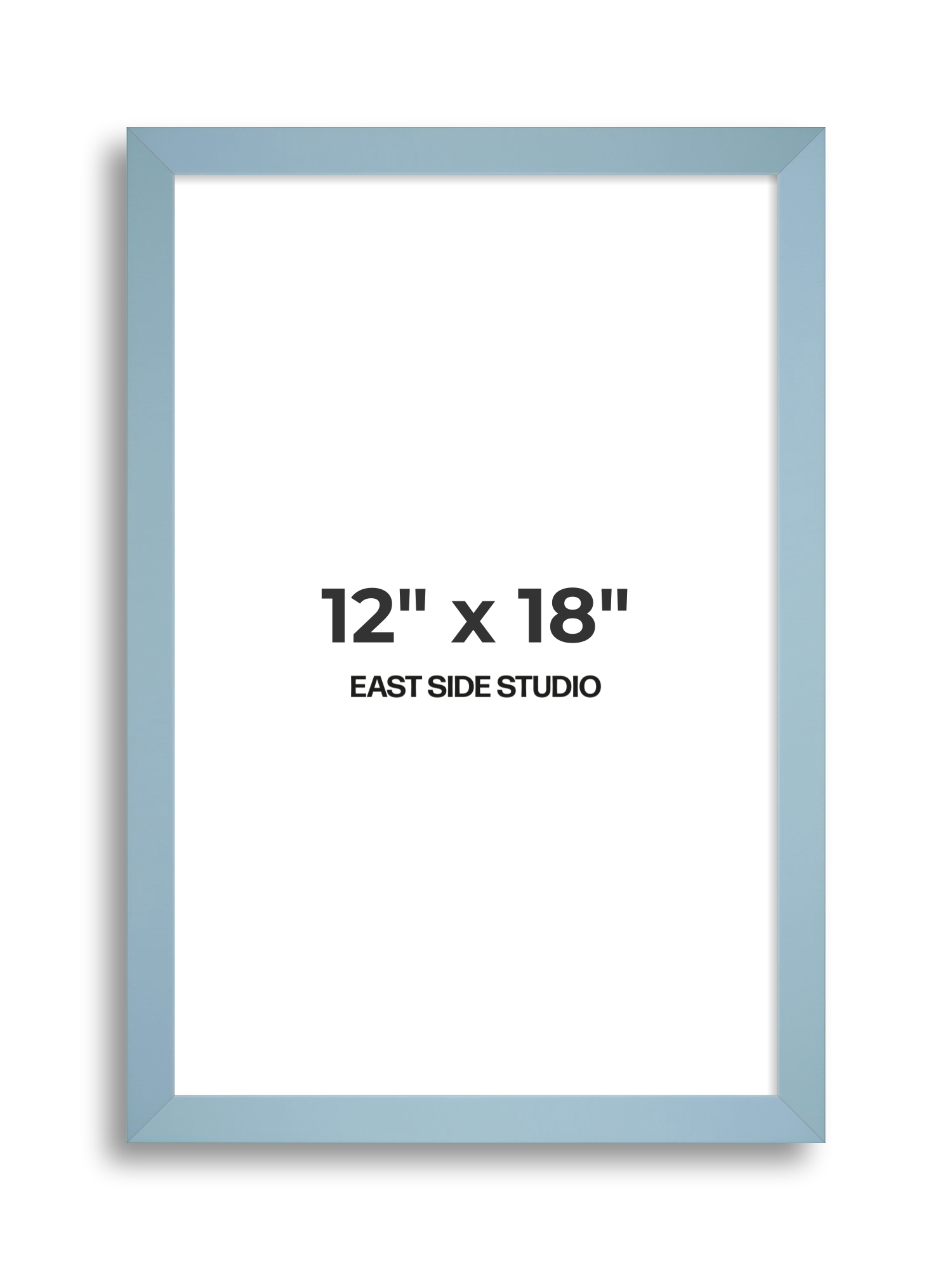 Powder Blue 12" x 18" picture frame