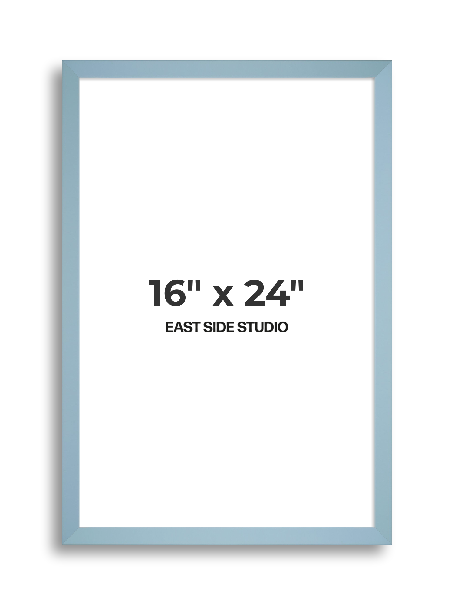Powder Blue 16" x 24" picture frame