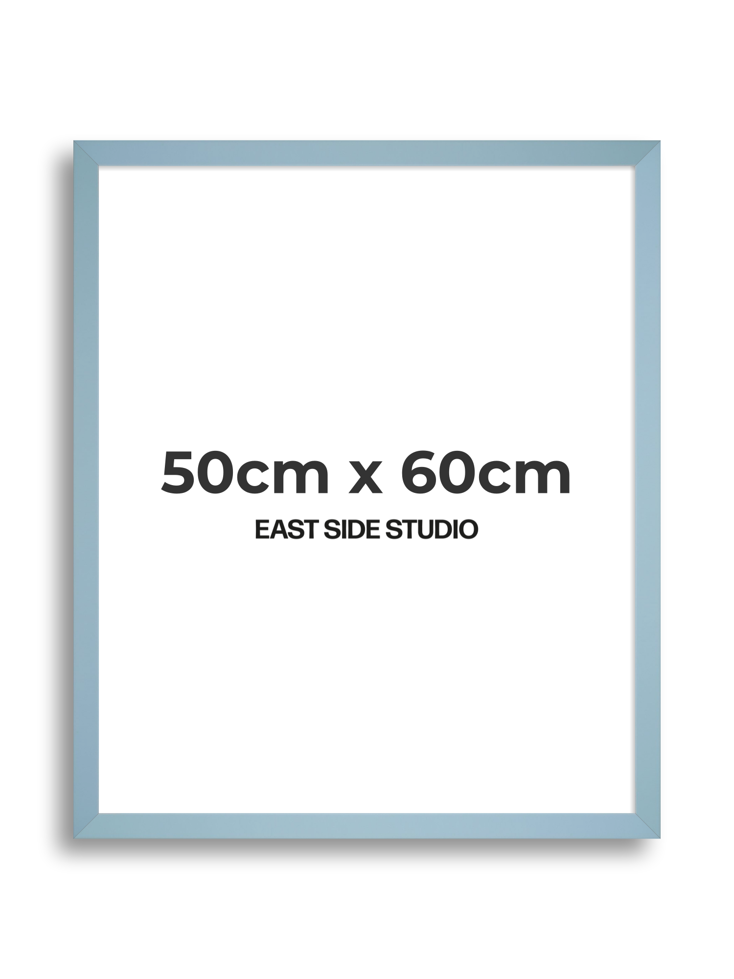 Powder Blue 50cm x 60cm picture frame