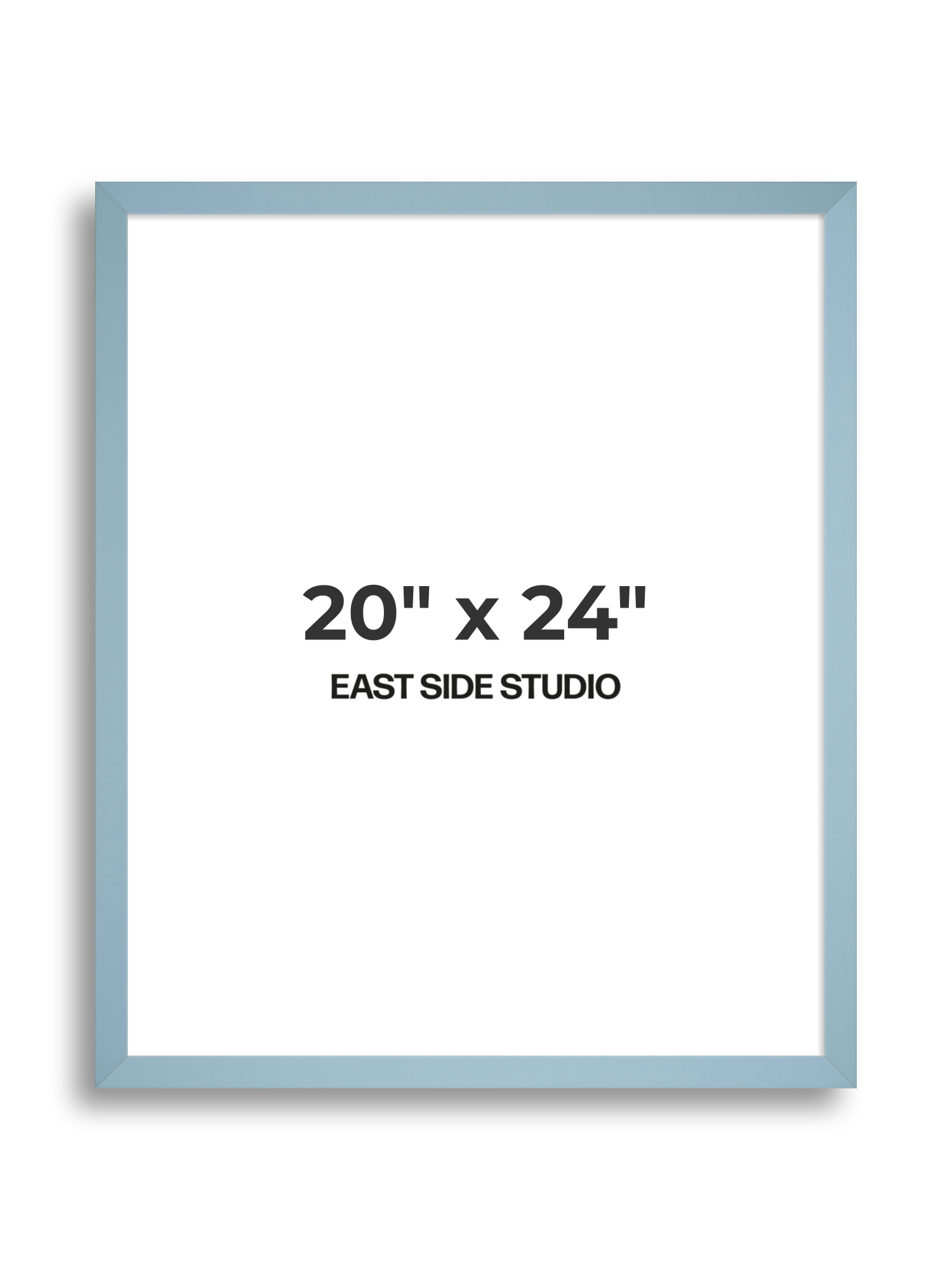 Powder Blue 20" x 24" picture frame