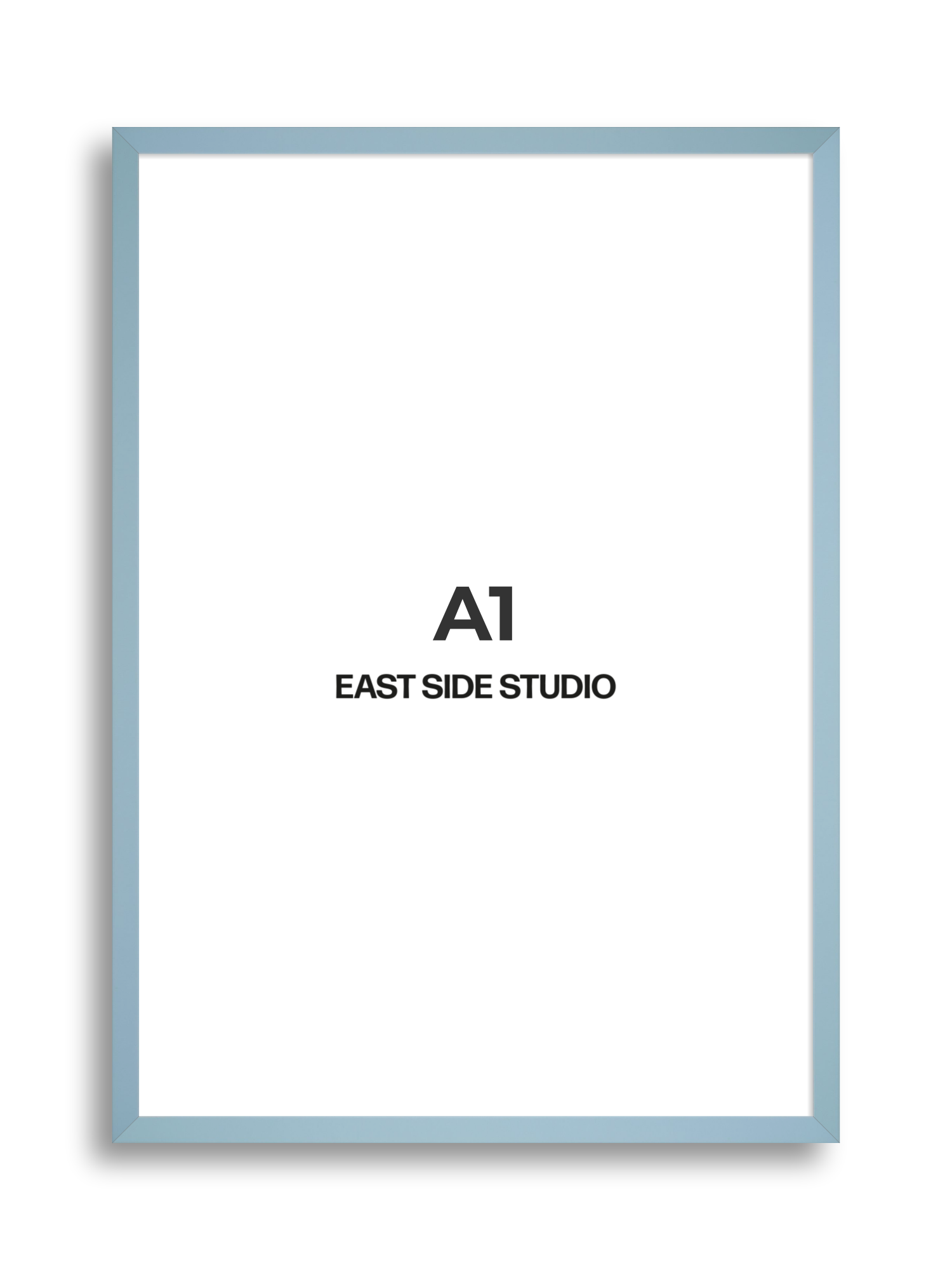 Powder Blue A1 picture frame