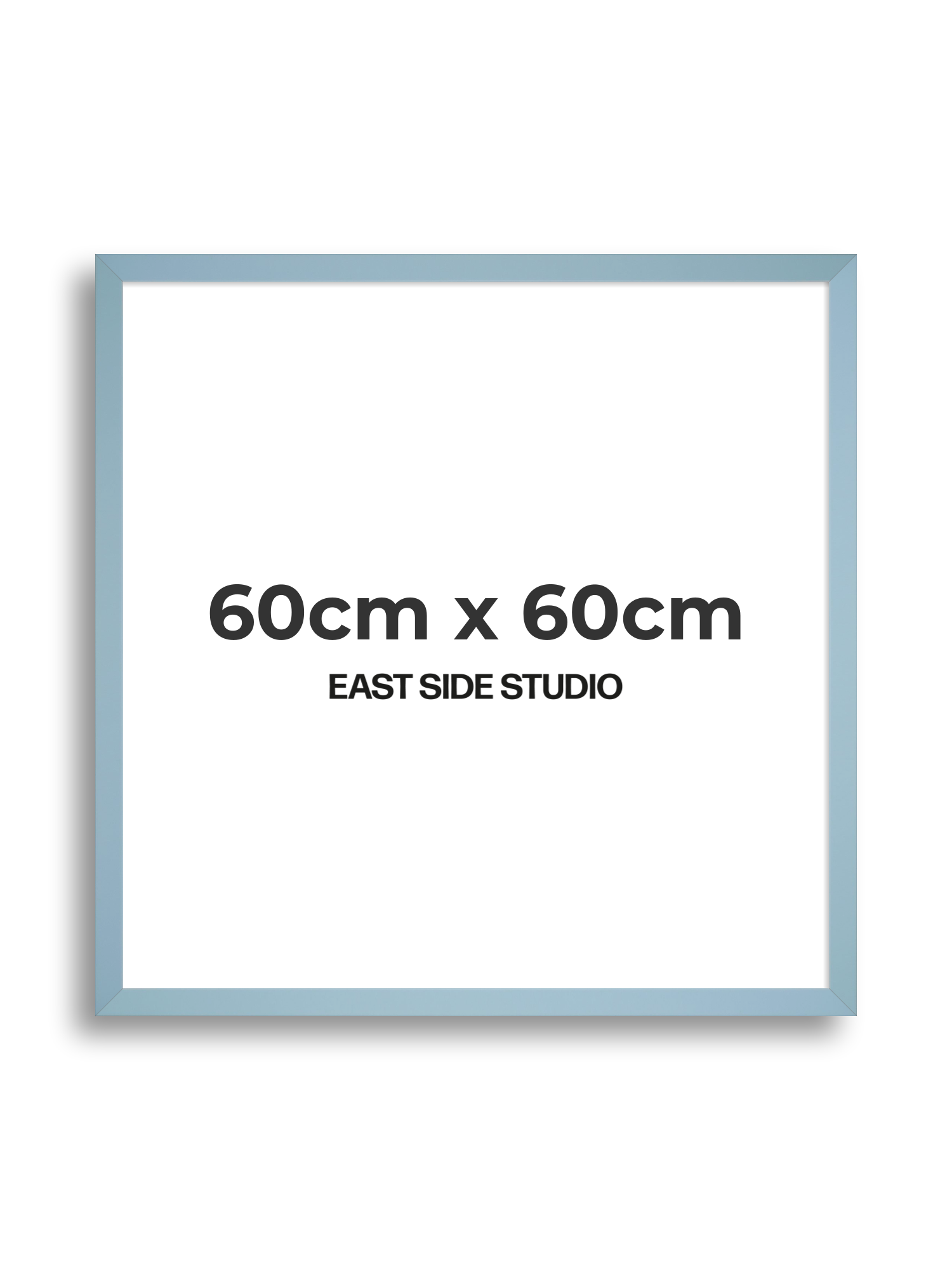 Powder Blue 60cm x 60cm picture frame