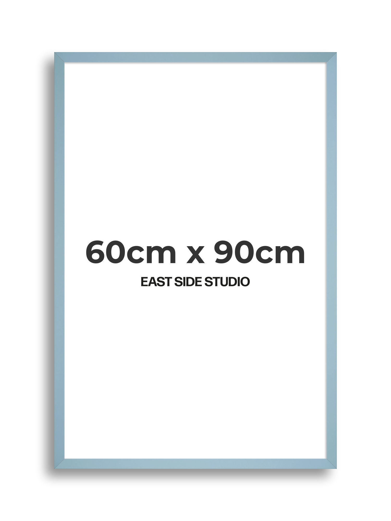 Powder Blue 60cm x 90cm picture frame