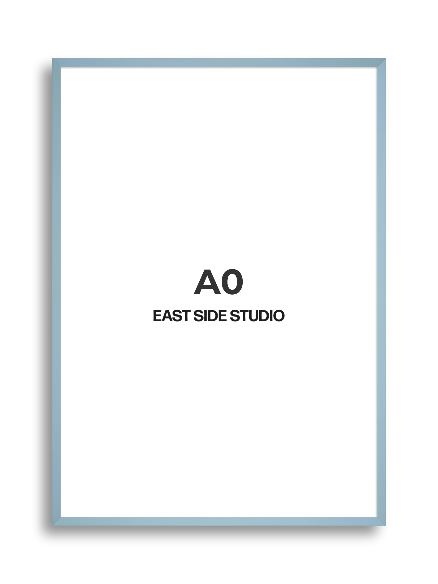 Powder Blue A0 picture frame