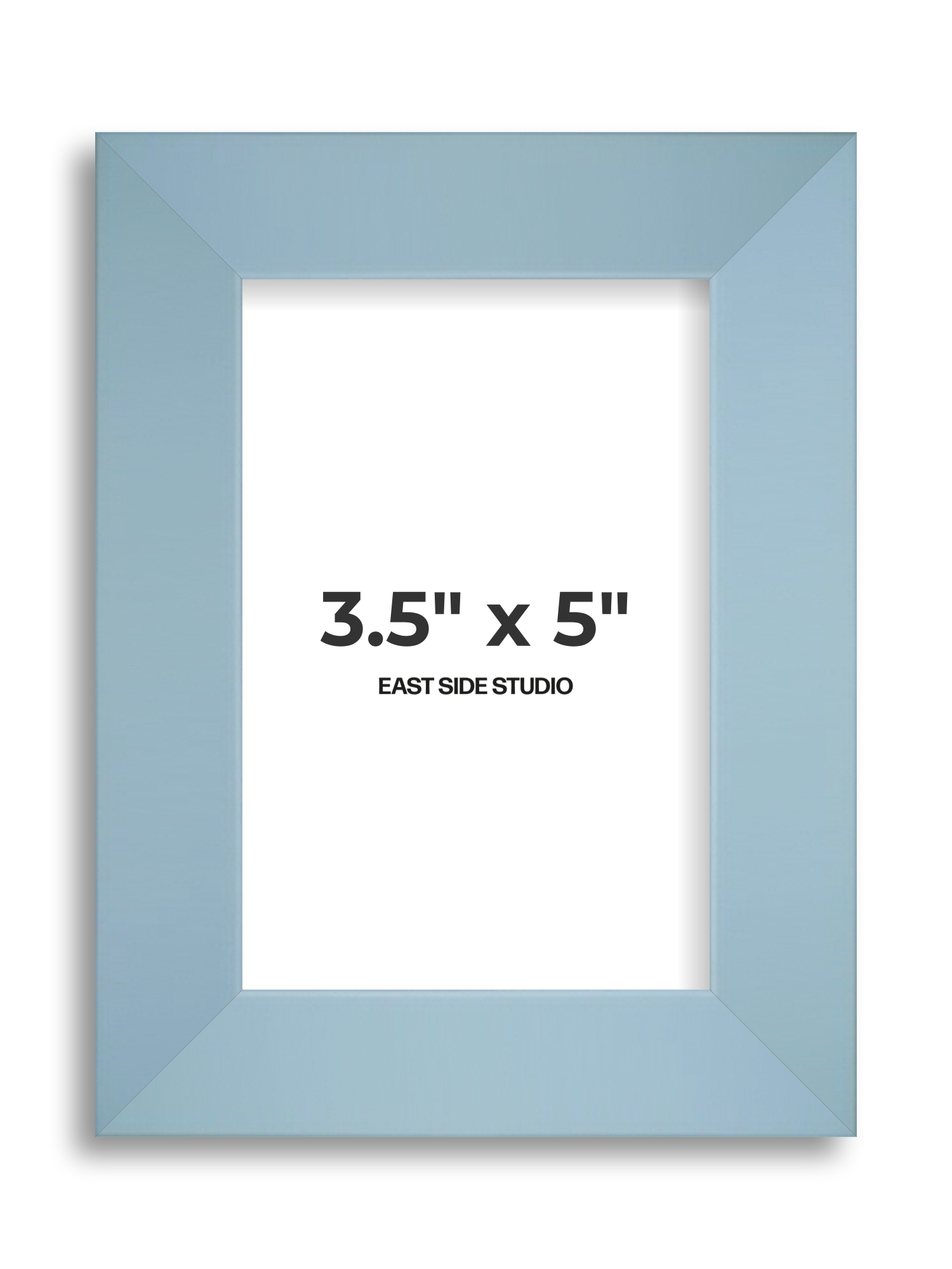 Powder Blue 3.5" x 5" picture frame