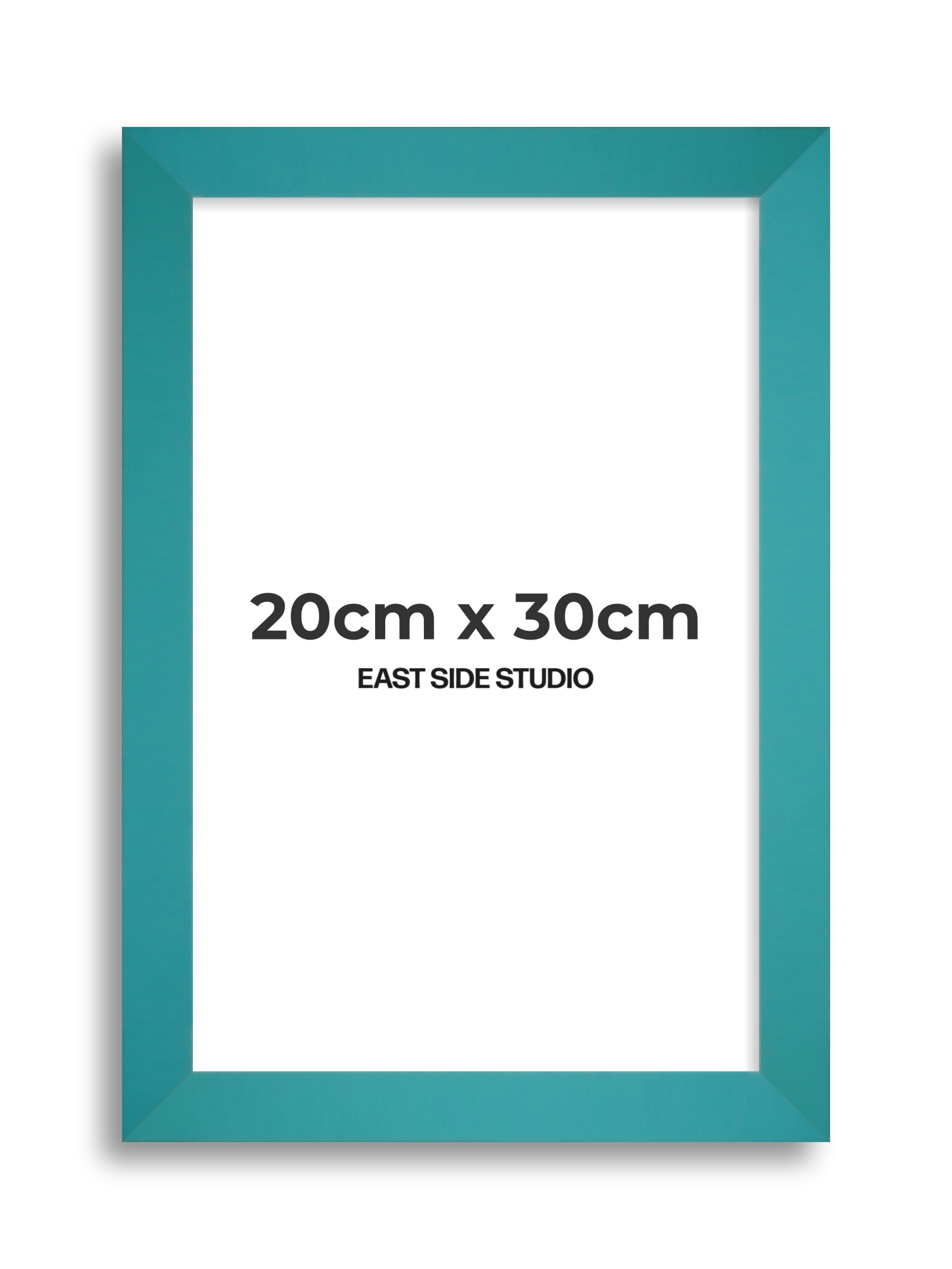 Aqua 20cm x 30cm picture frame