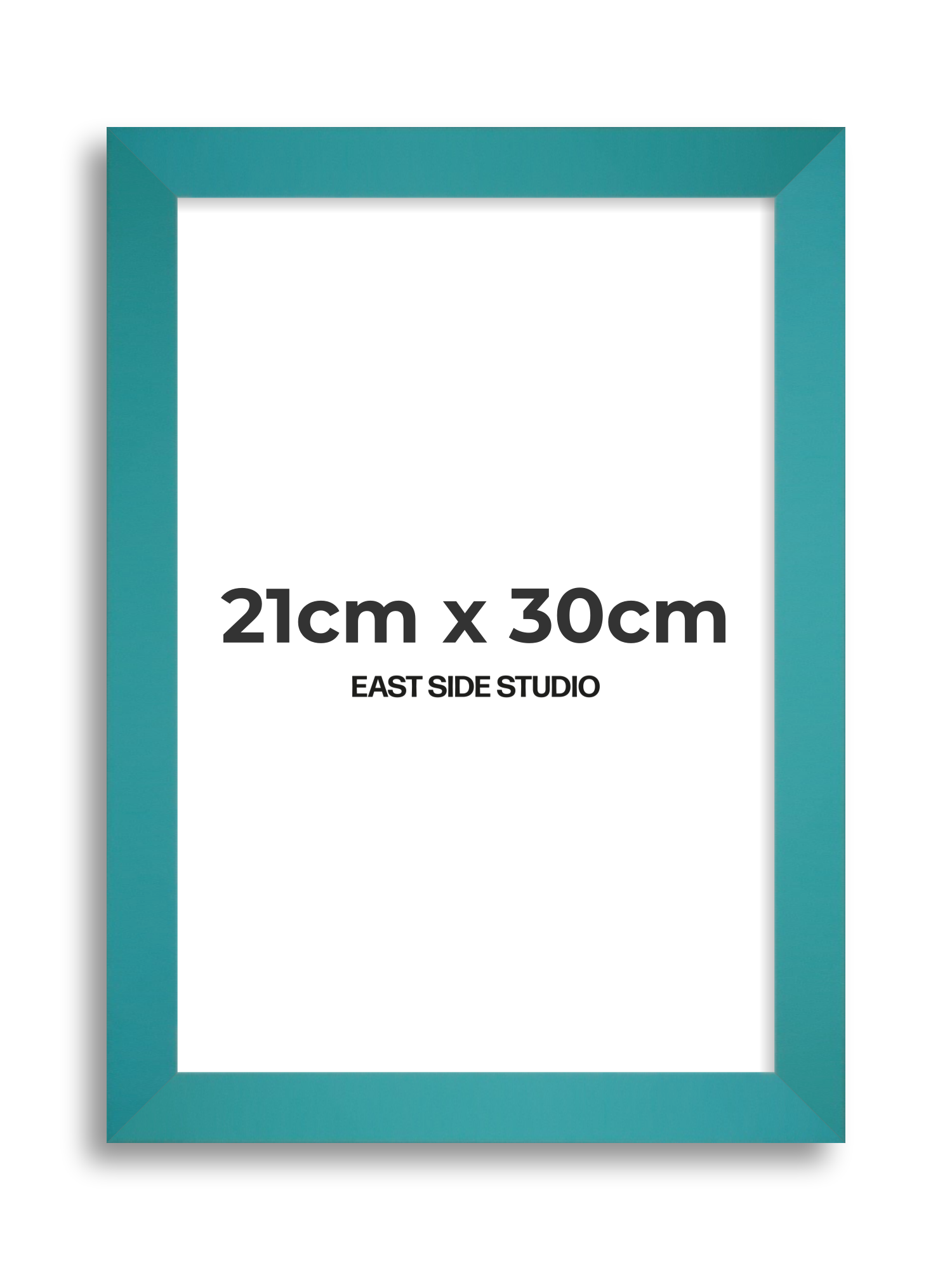 Aqua 21cm x 30cm picture frame