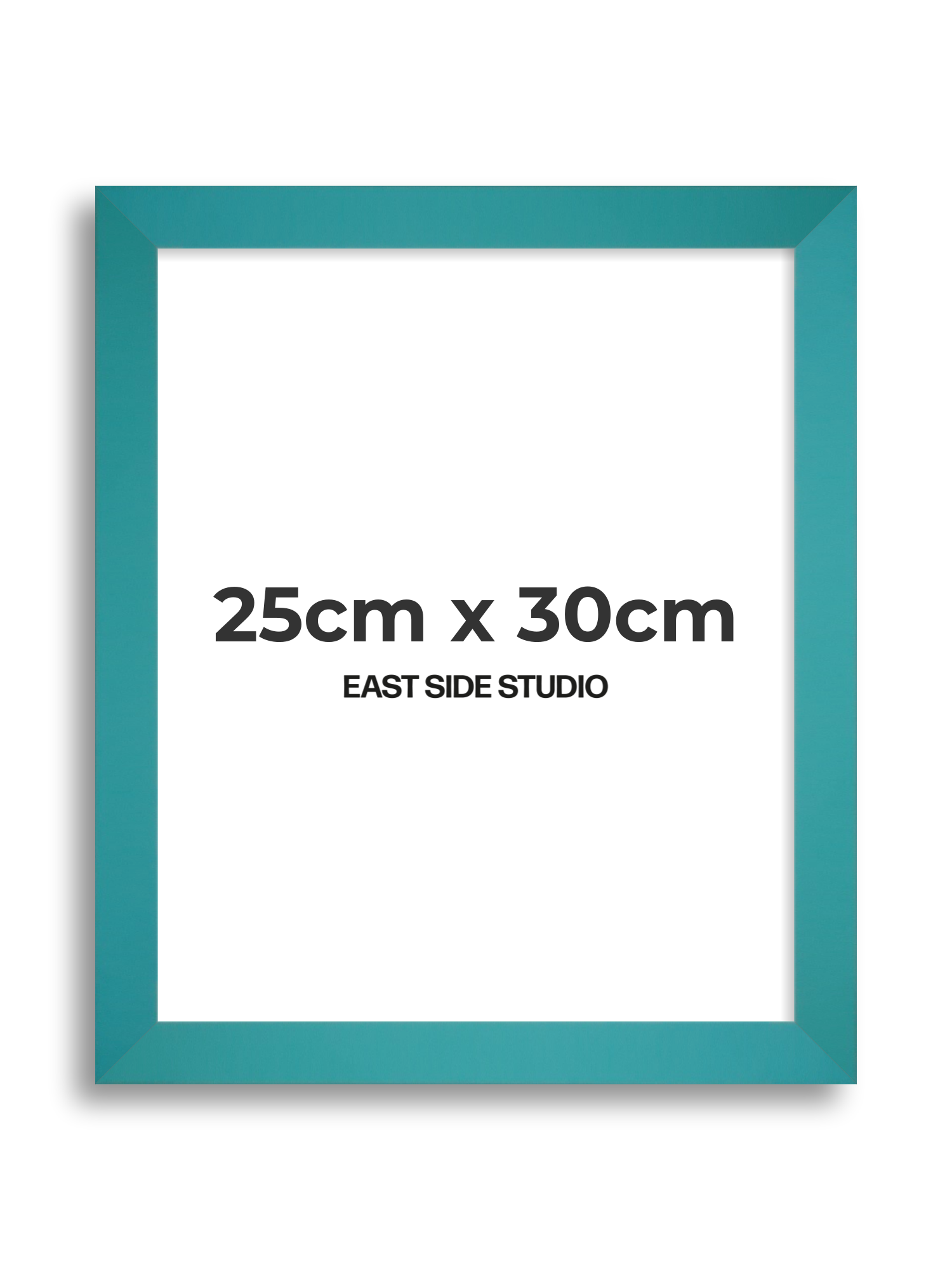 Aqua 25cm x 30cm picture frame
