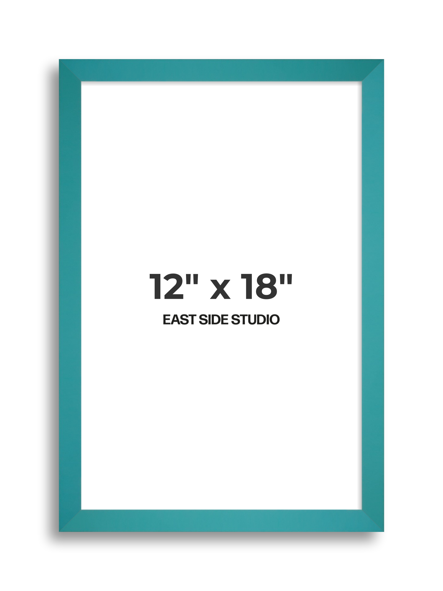Aqua 12" x 18" picture frame