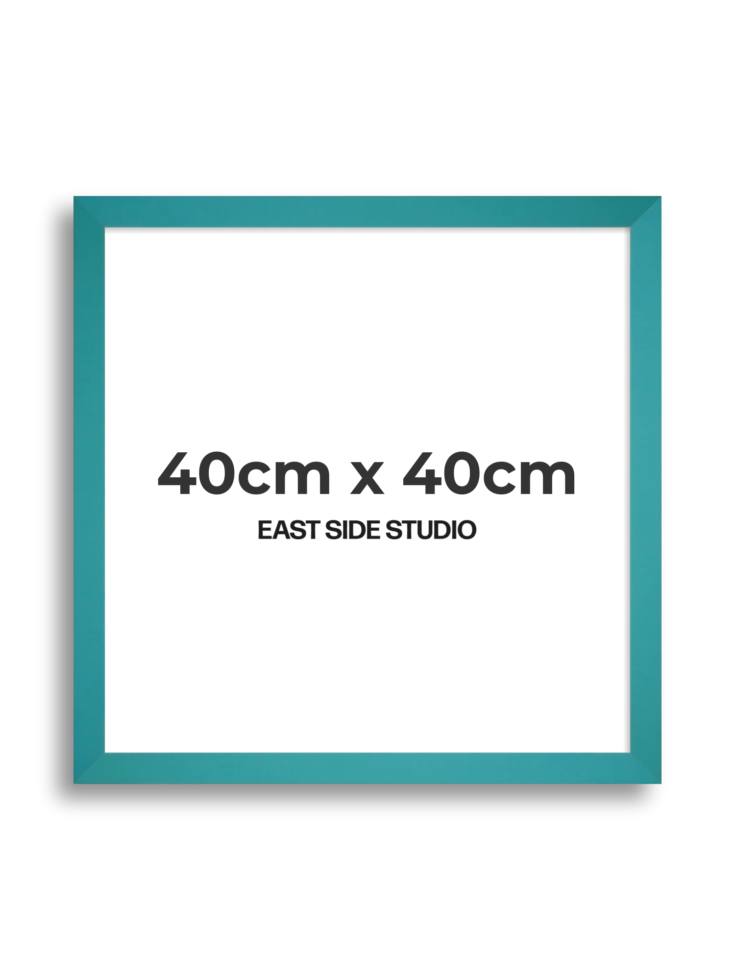 Aqua 40cm x 40cm picture frame