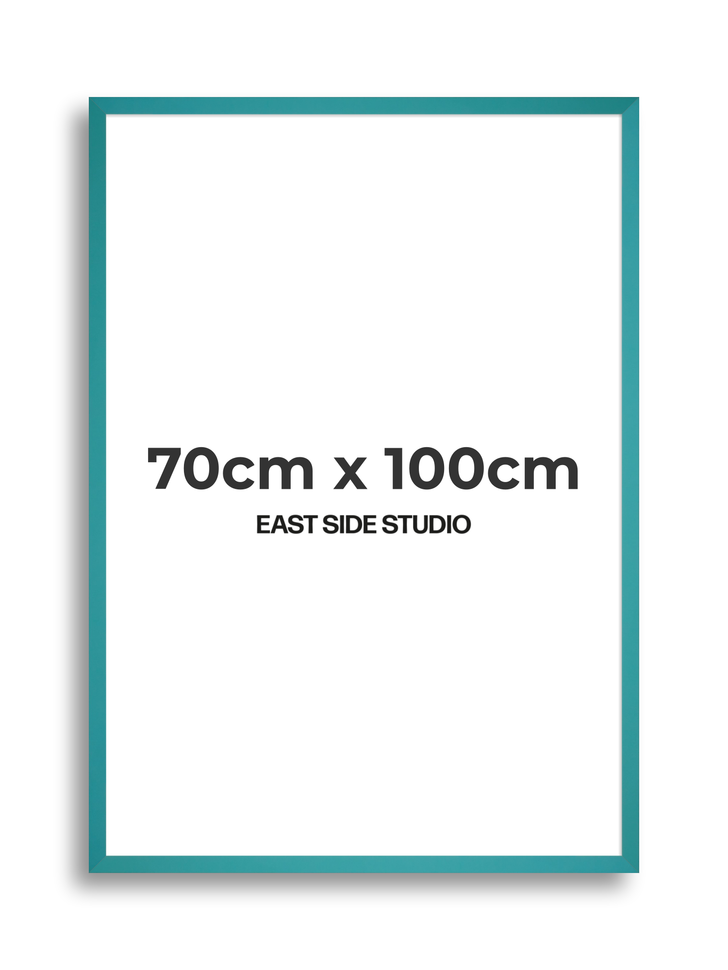 Aqua 70cm x 100cm picture frame