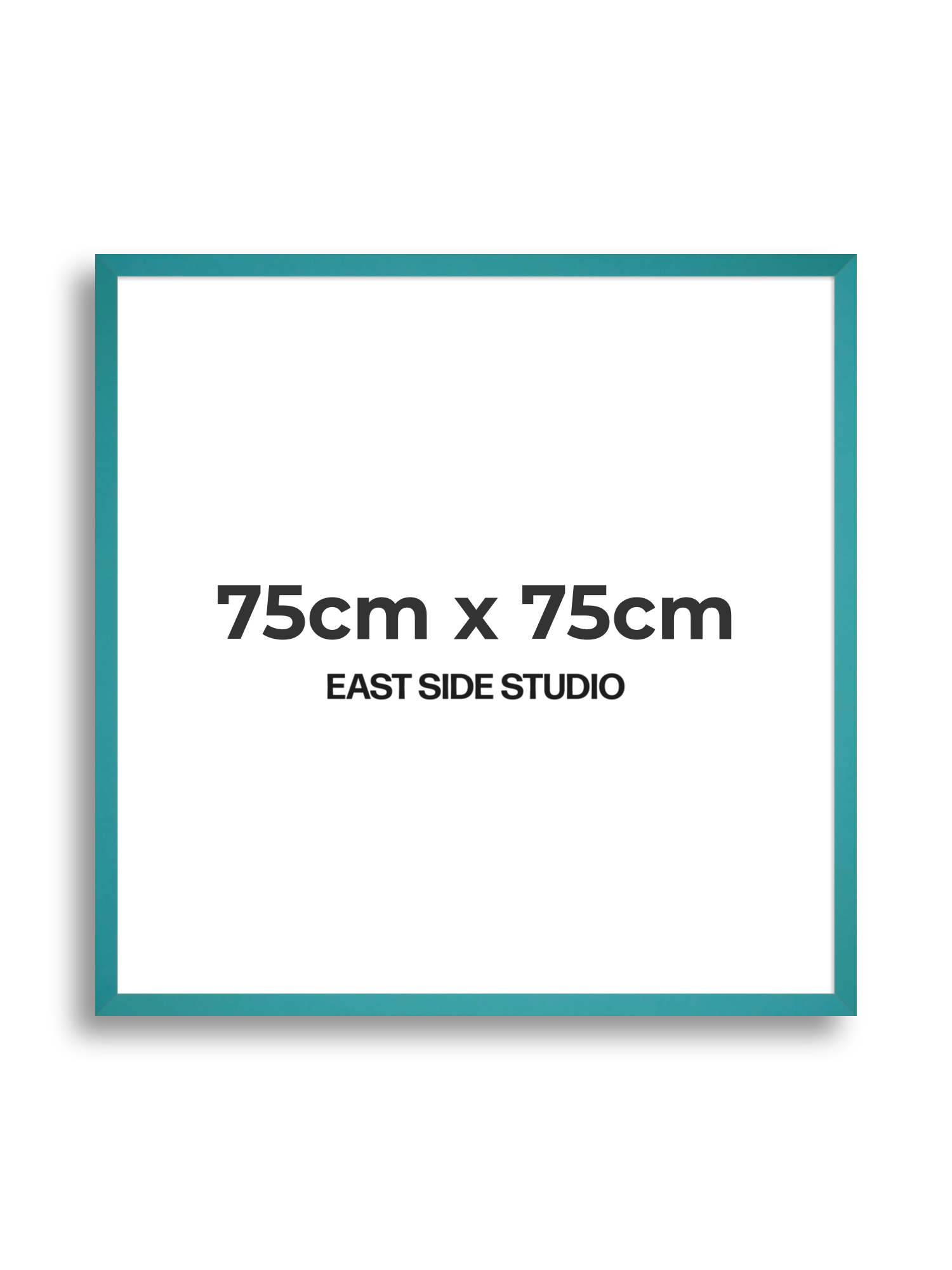 Aqua 75cm x 75cm picture frame