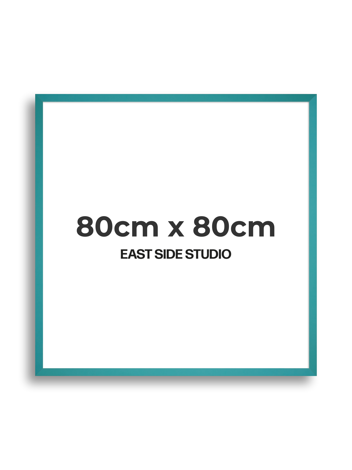 Aqua 80cm x 80cm picture frame