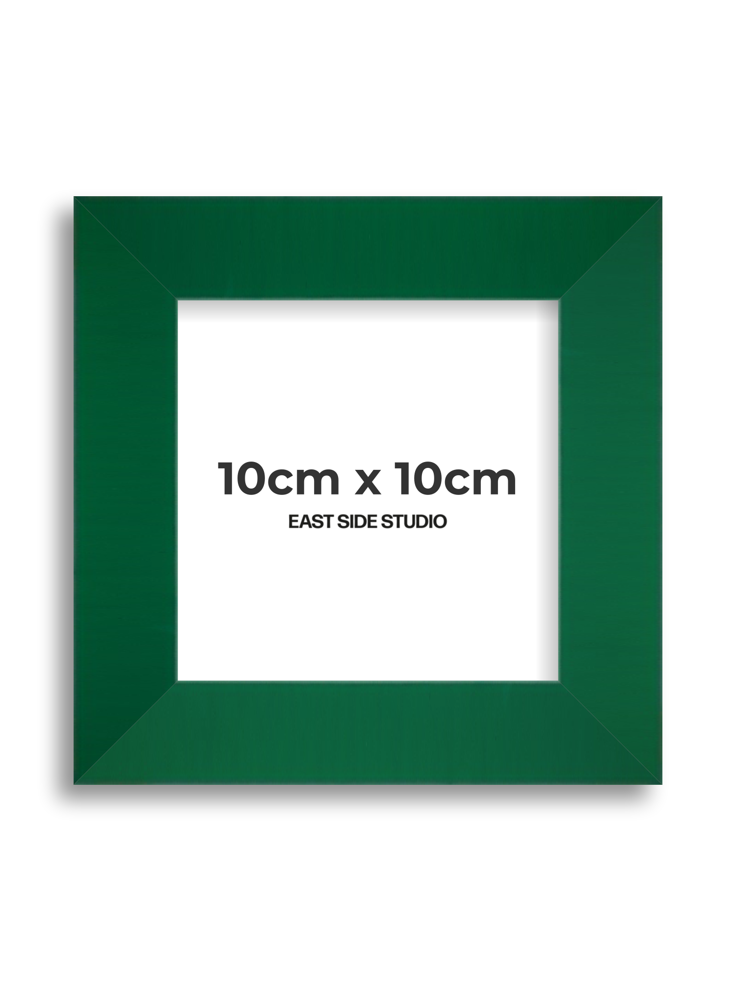Emerald Green 10cm x 10cm picture frame