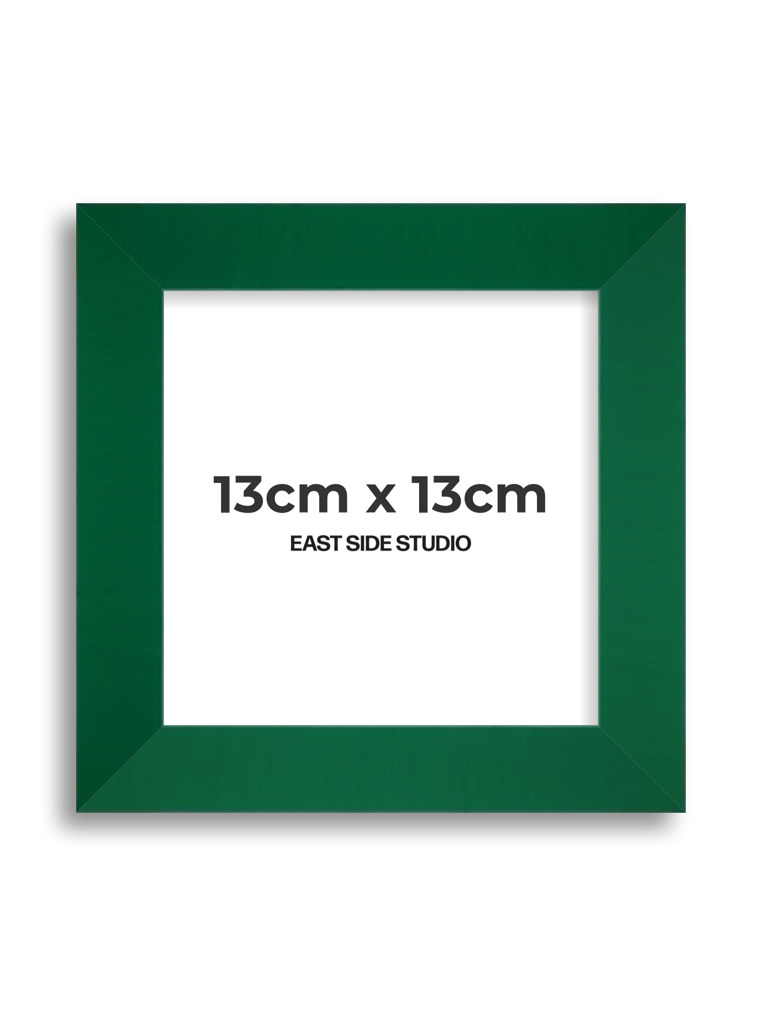 Emerald Green 13cm x 13cm picture frame
