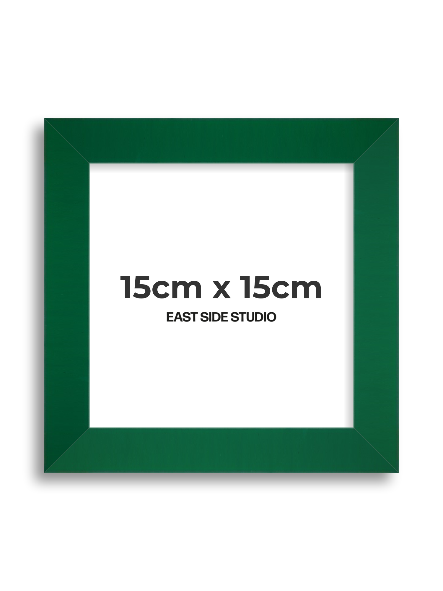 Emerald Green 15cm x 15cm picture frame