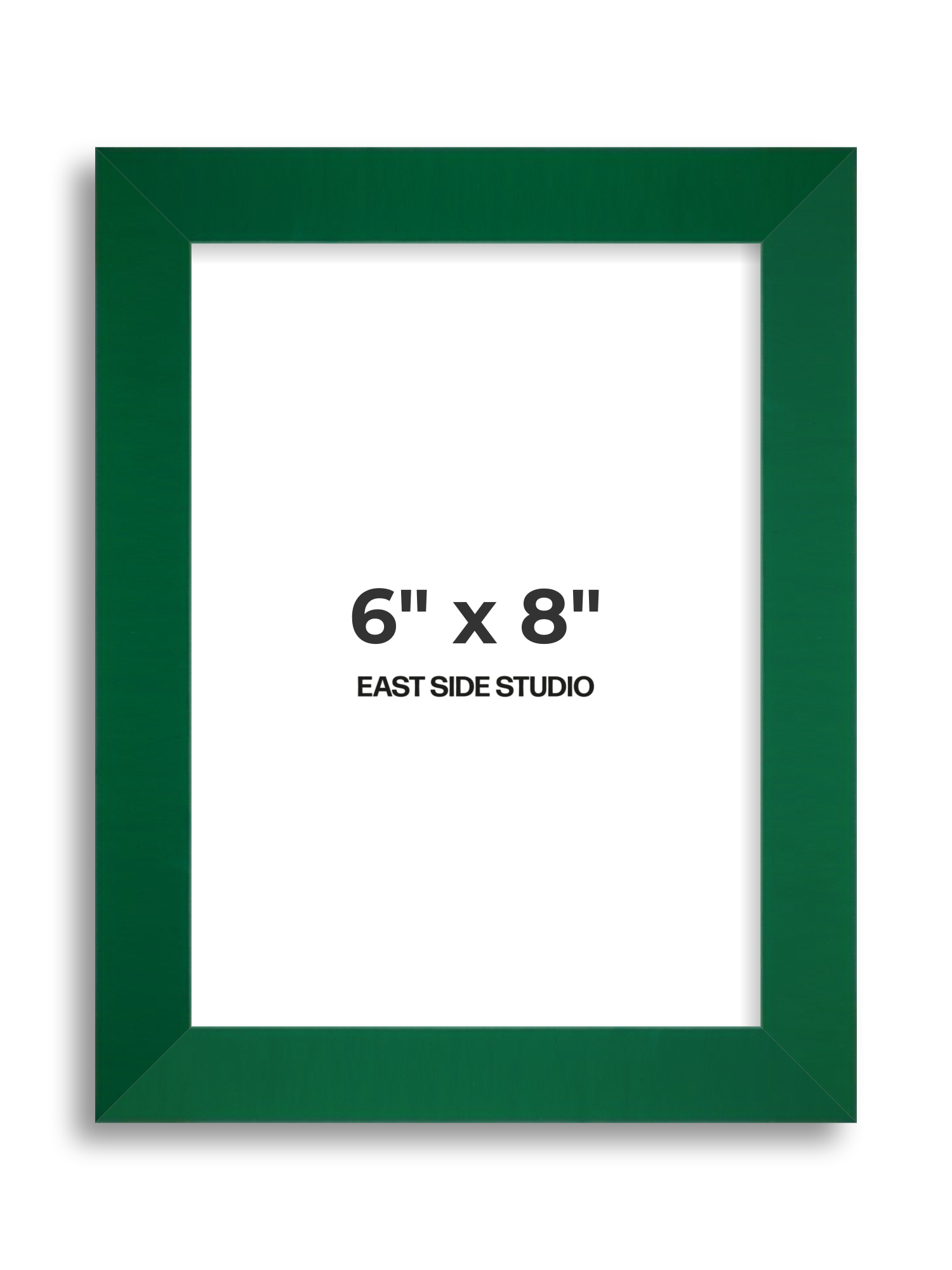 Emerald Green 6" x 8" picture frame