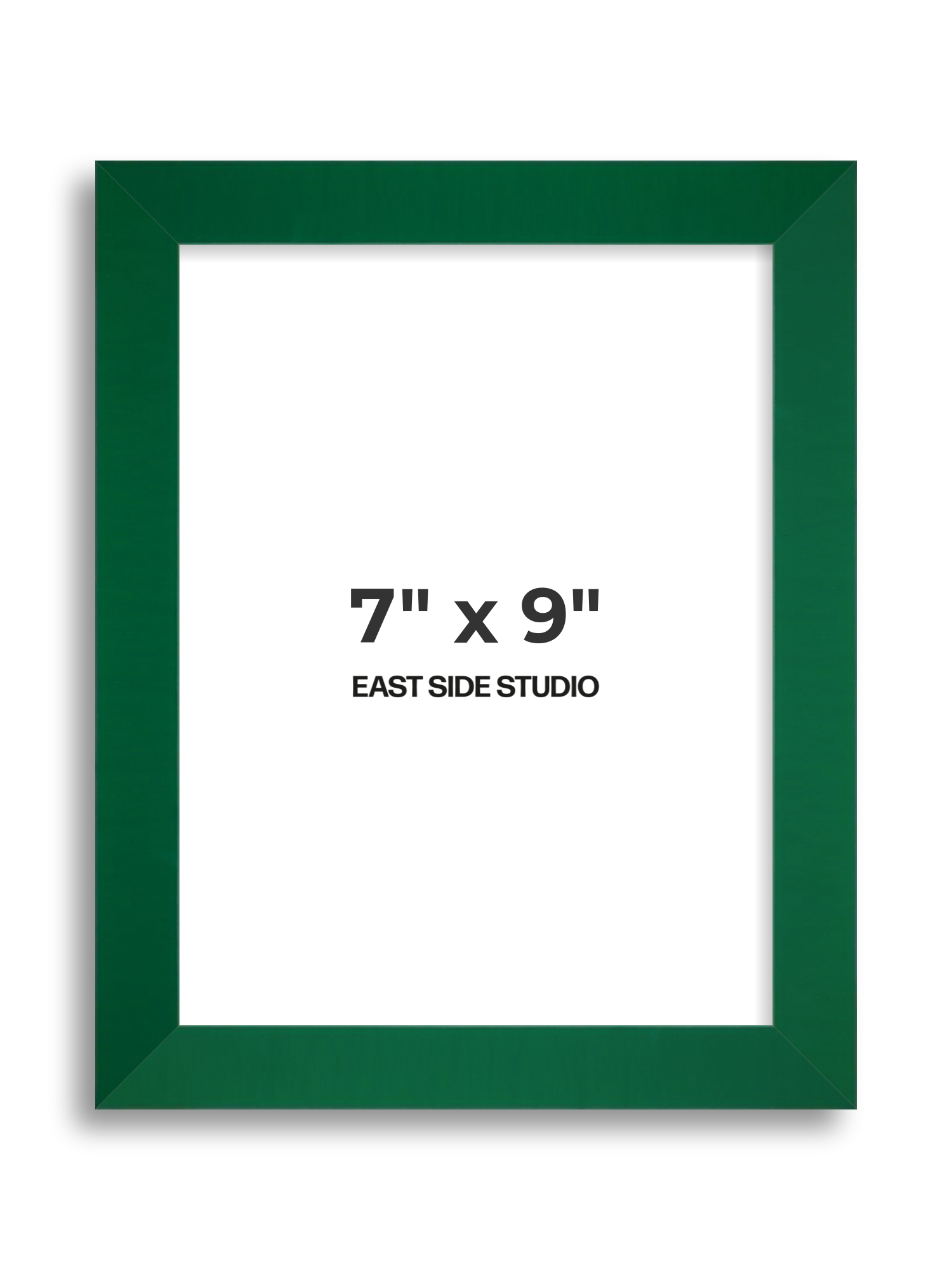 Emerald Green 7" x 9" picture frame