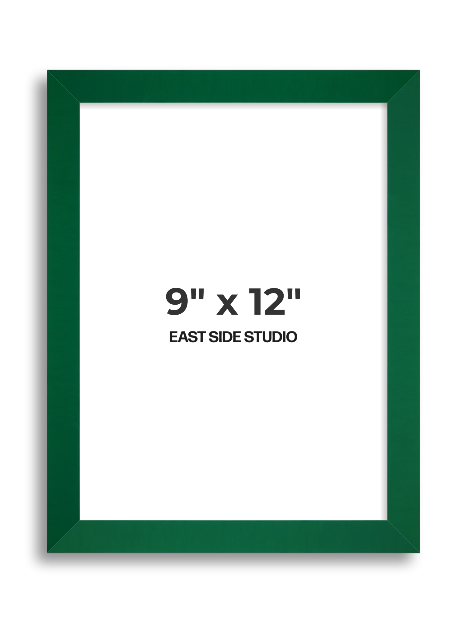 Emerald Green 9" x 12" picture frame