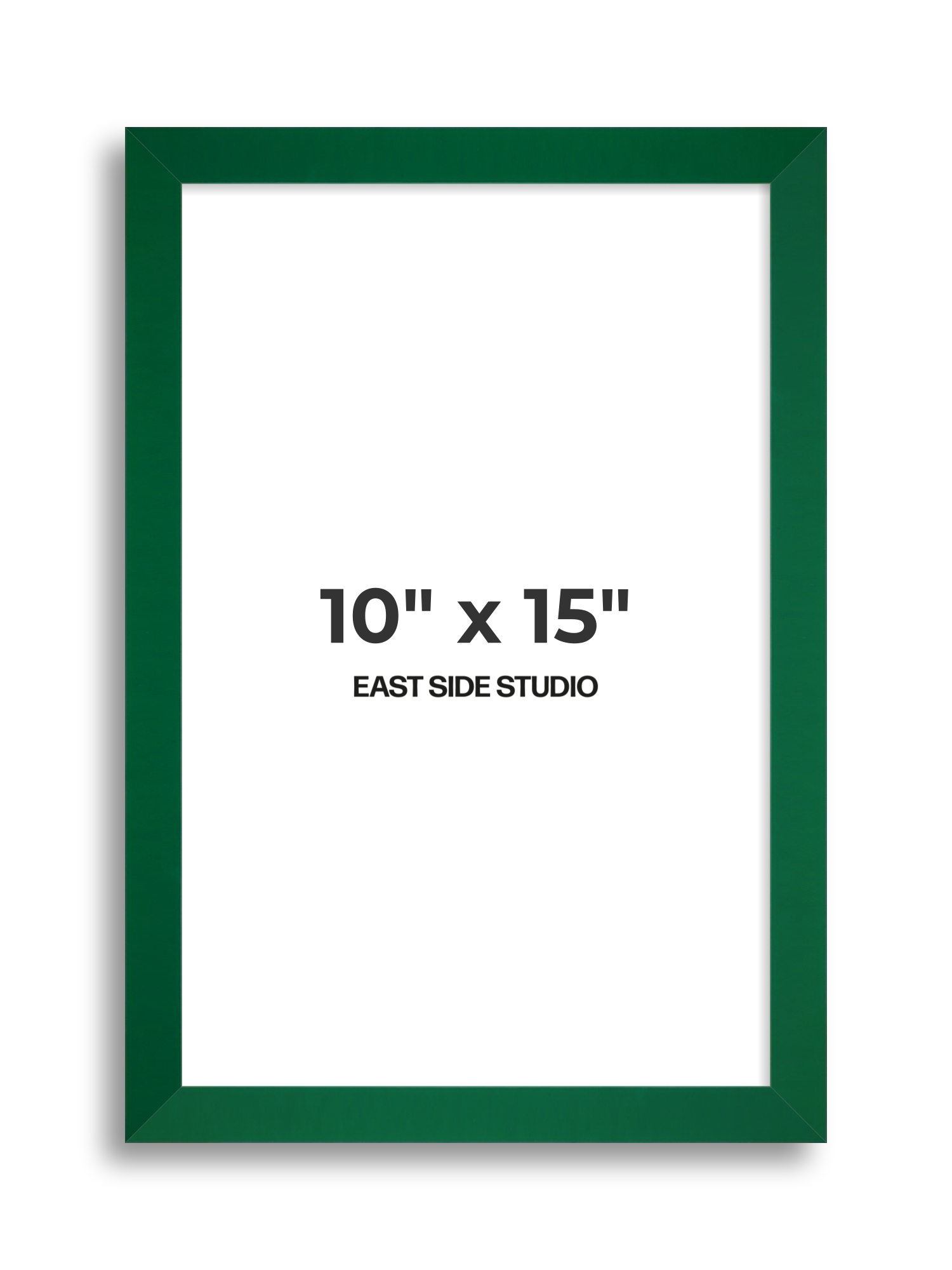 Emerald Green 10" x 15" picture frame