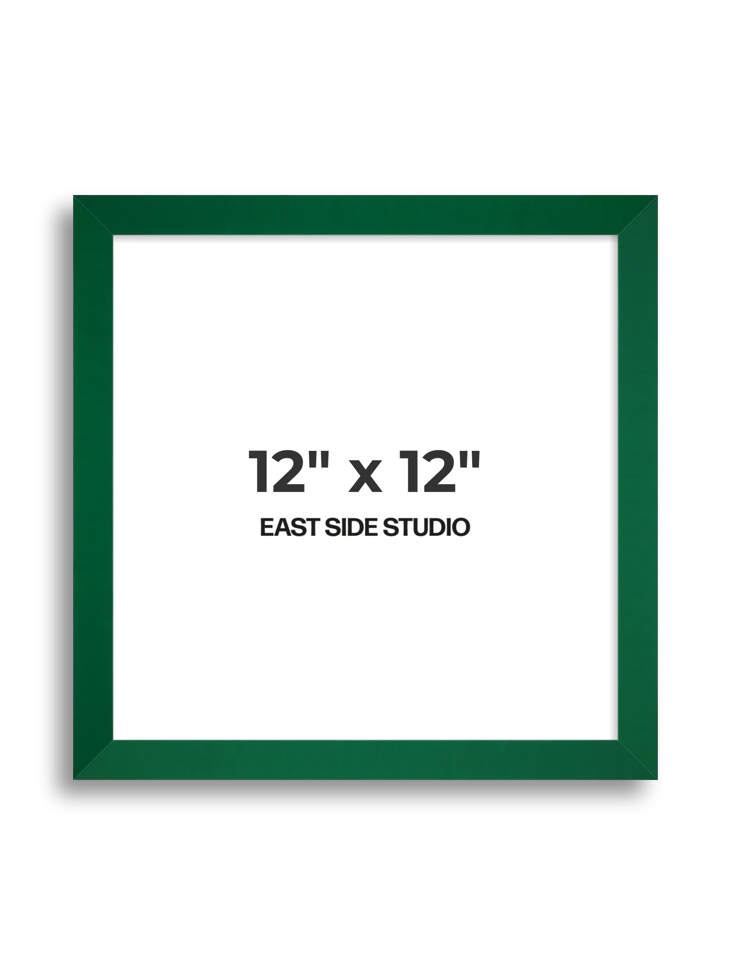 Emerald Green 12" x 12" picture frame