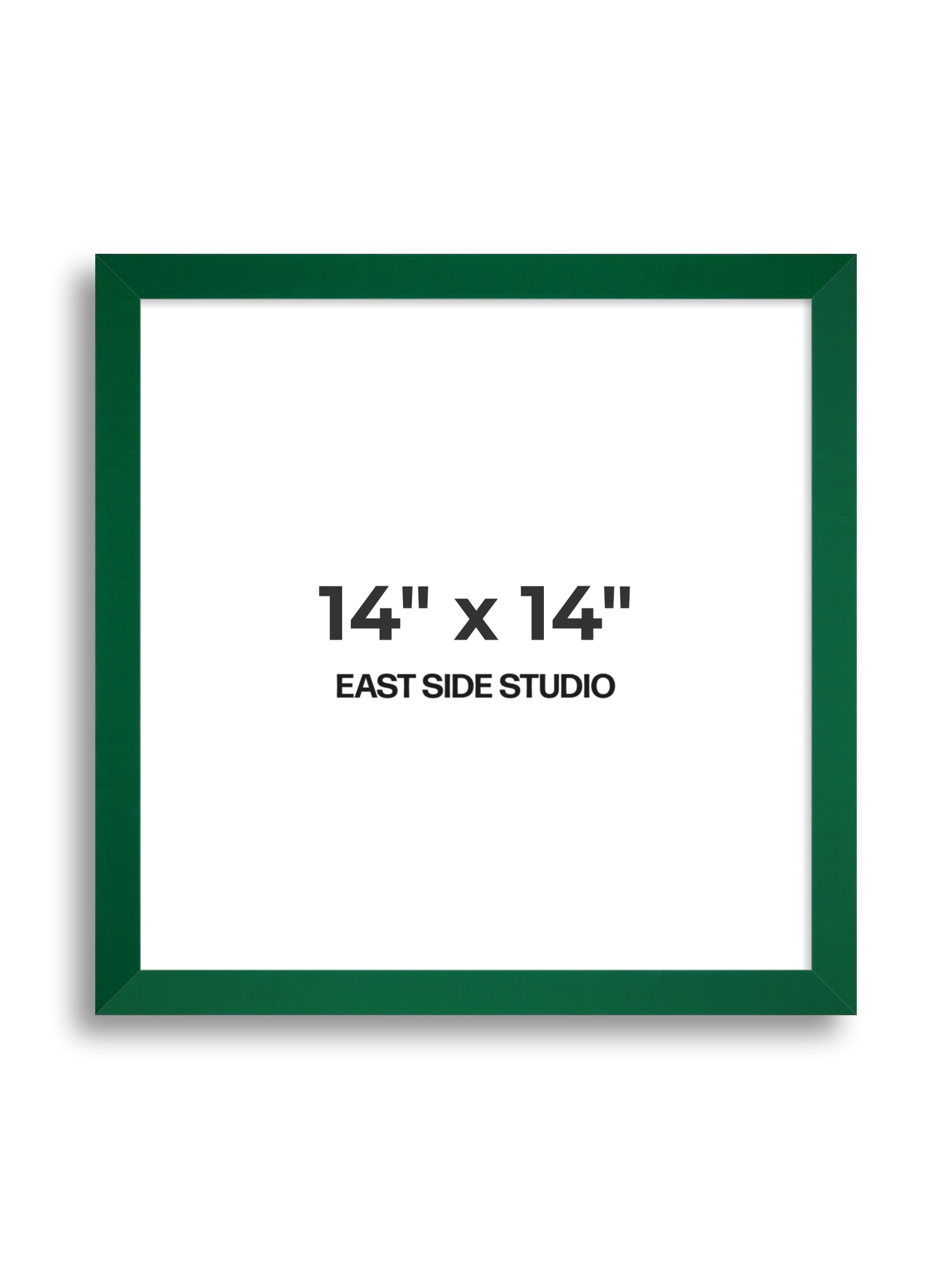 Emerald Green 14" x 14" picture frame