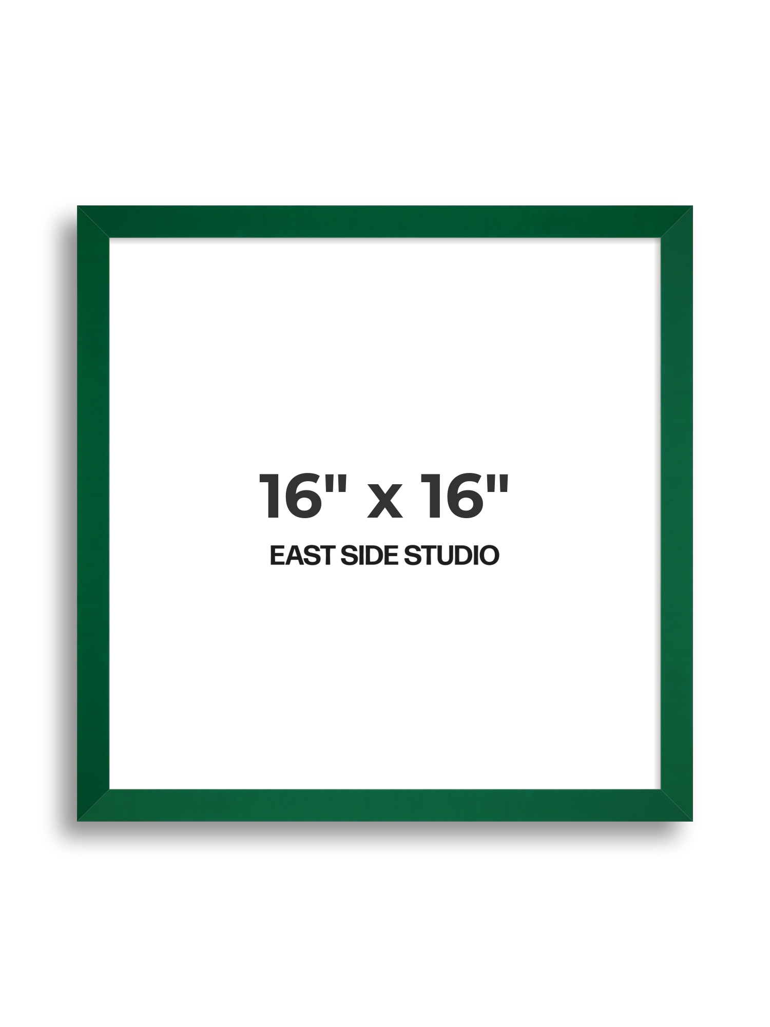 Emerald Green 16" x 16" picture frame