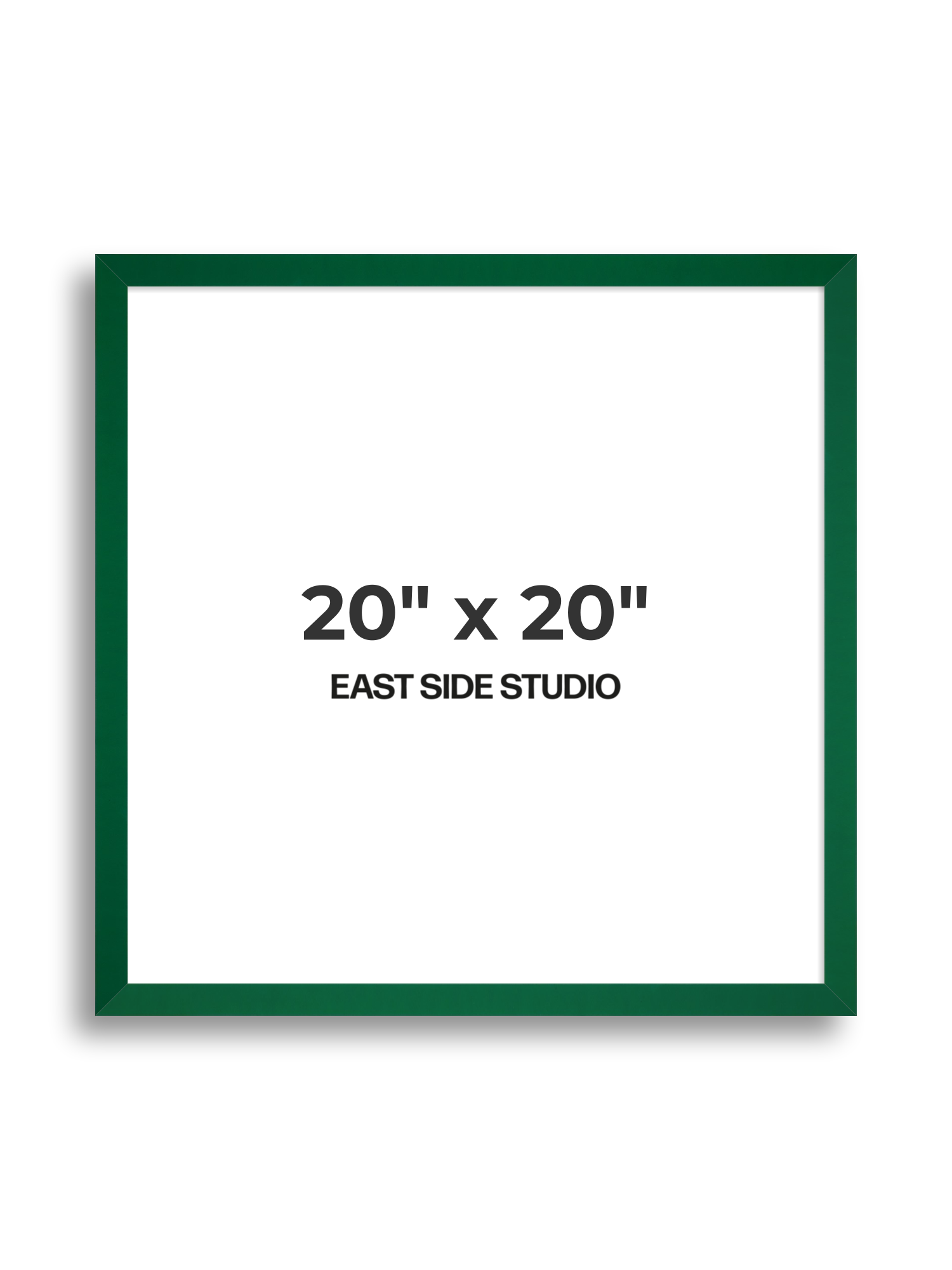 Emerald Green 20" x 20" picture frame