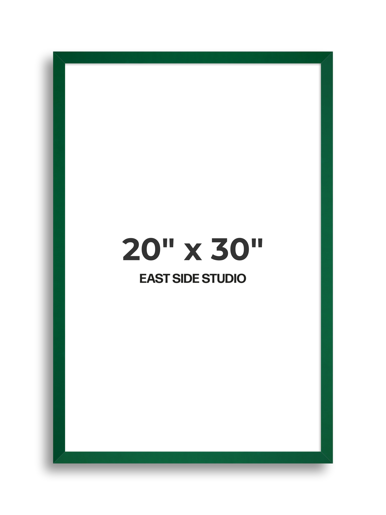 Emerald Green 20" x 30" picture frame