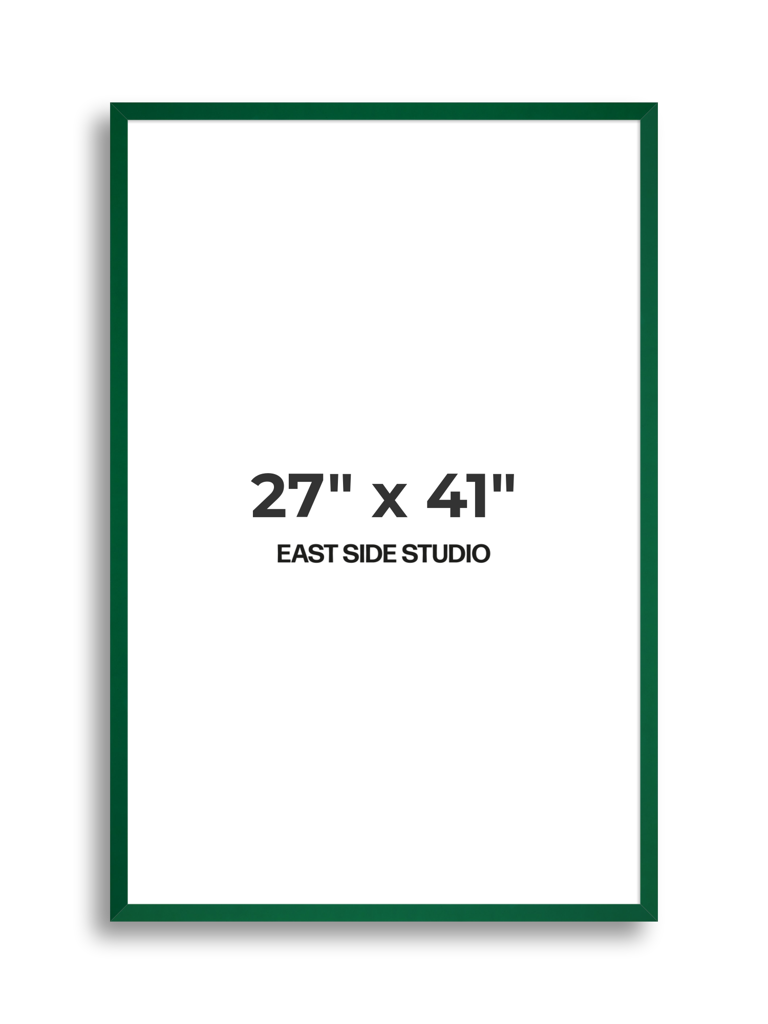 Emerald Green 27" x 41" picture frame