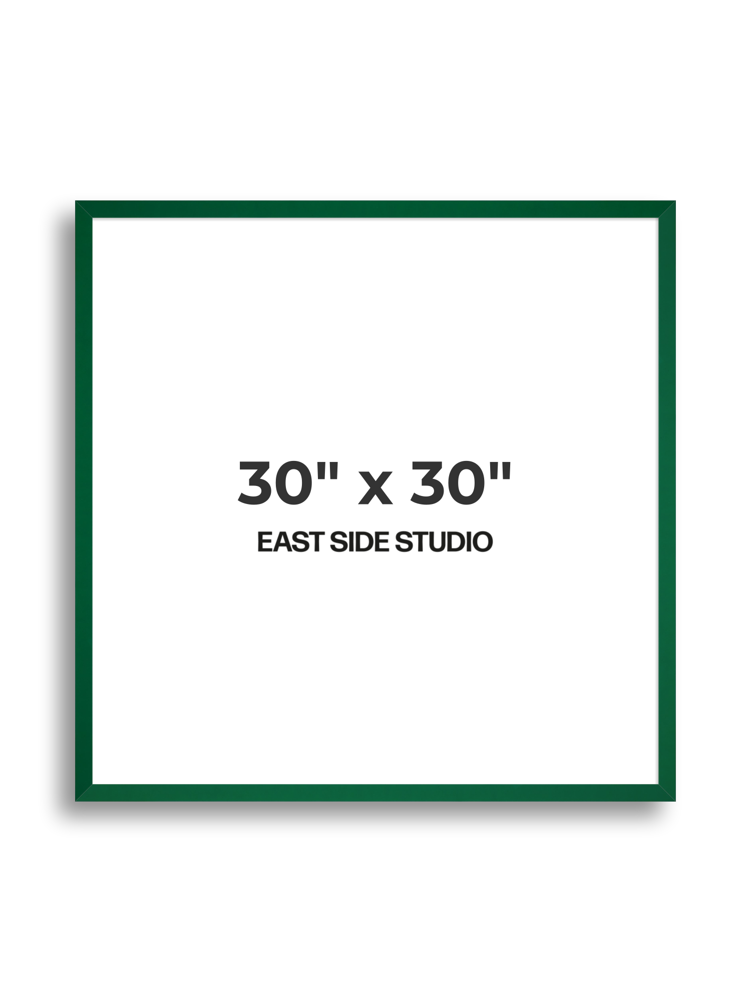 Emerald Green 30" x 30" picture frame