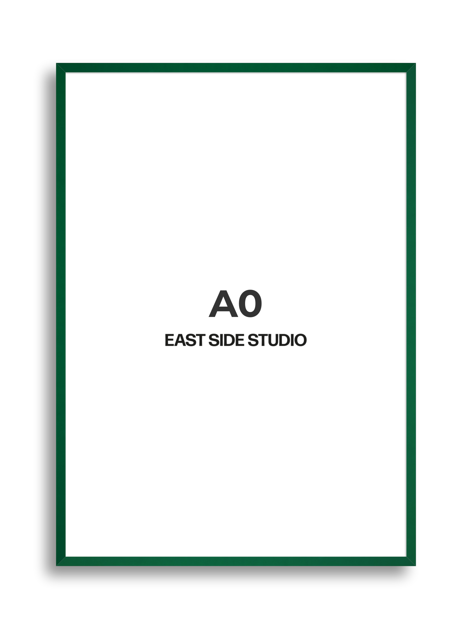 Emerald Green A0 picture frame