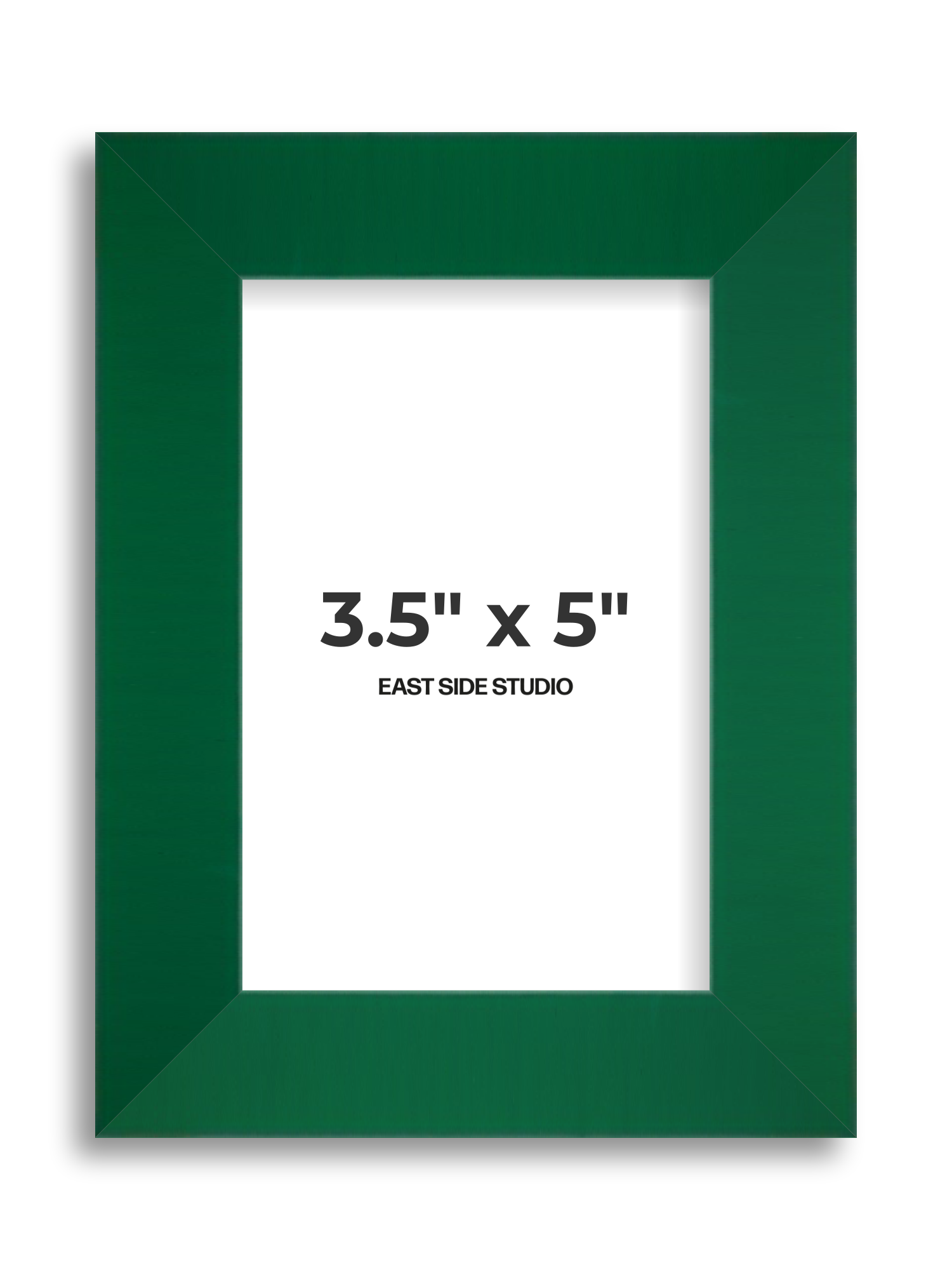 Emerald Green 3.5" x 5" picture frame