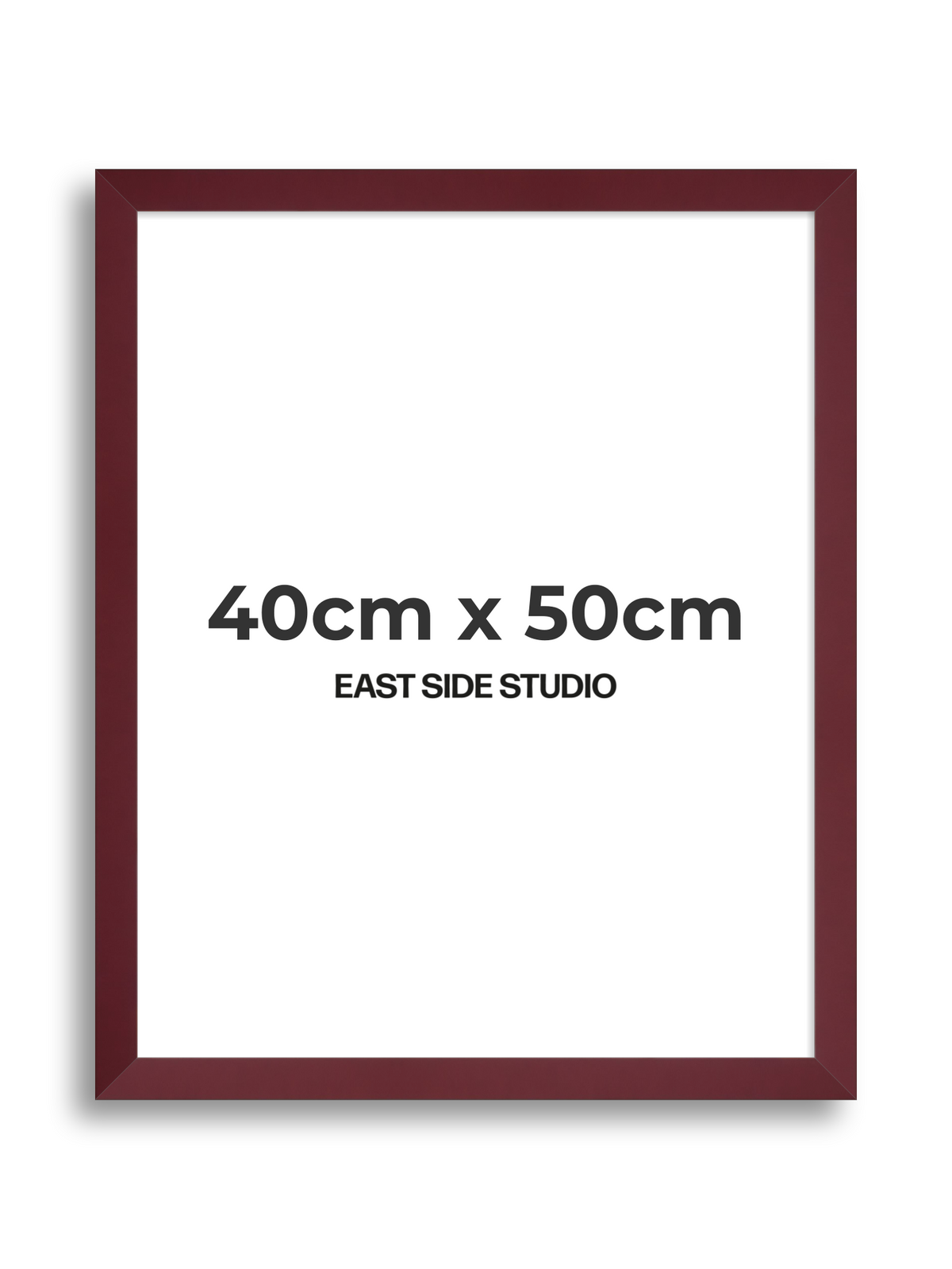 Burgundy 40cm x 50cm picture frame