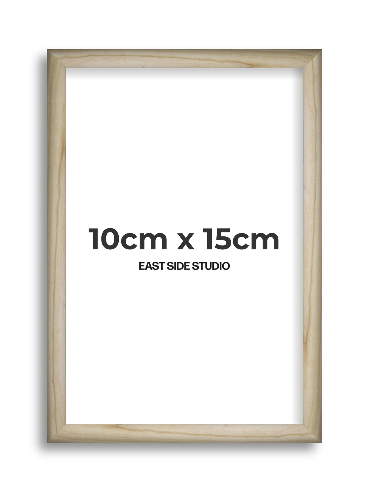 Natural Wood 10cm x 15cm picture frame