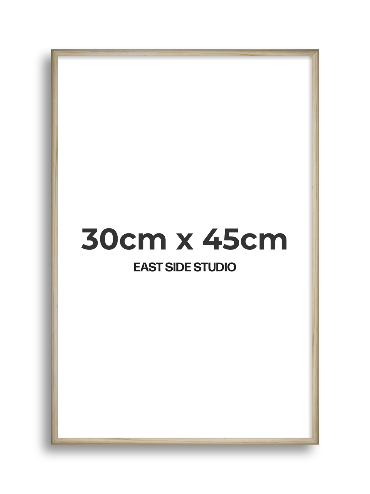 Natural Wood 30cm x 45cm picture frame