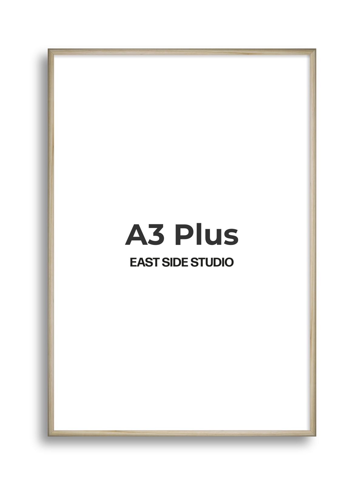 Natural Wood A3 Plus picture frame