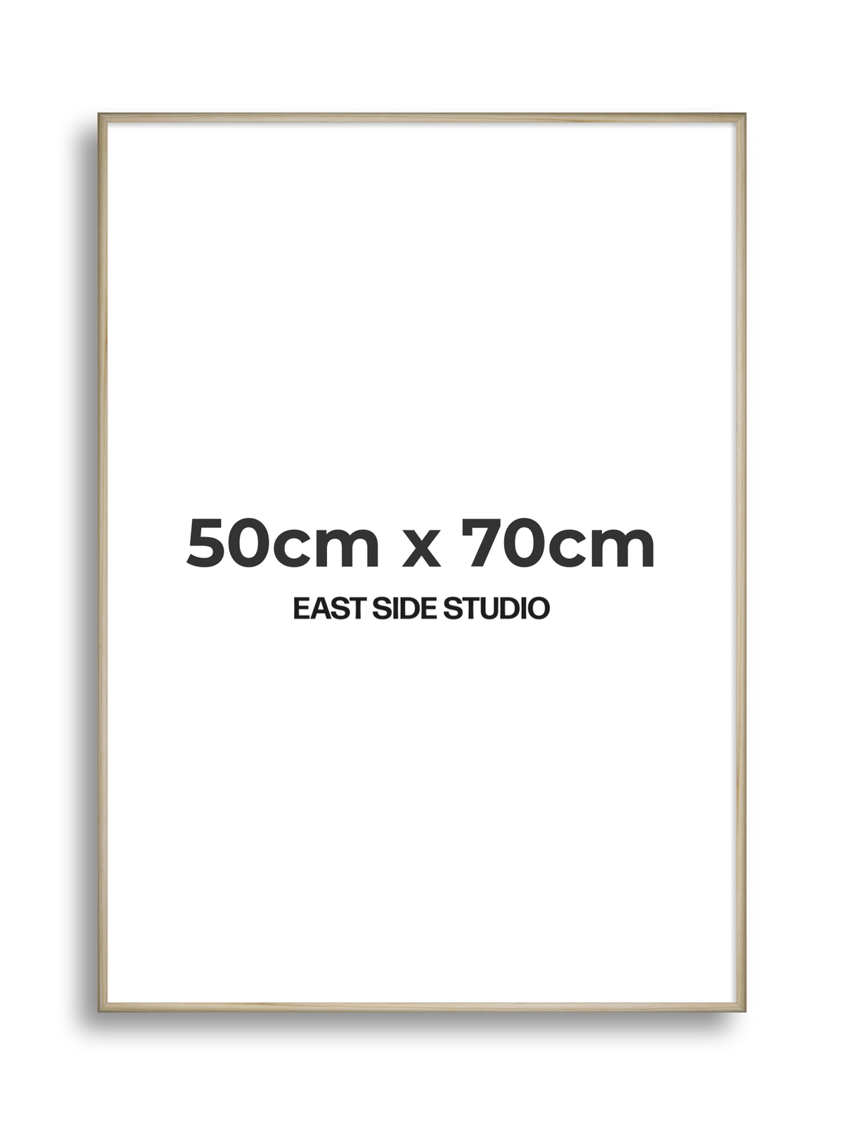 Natural Wood 50cm x 70cm picture frame