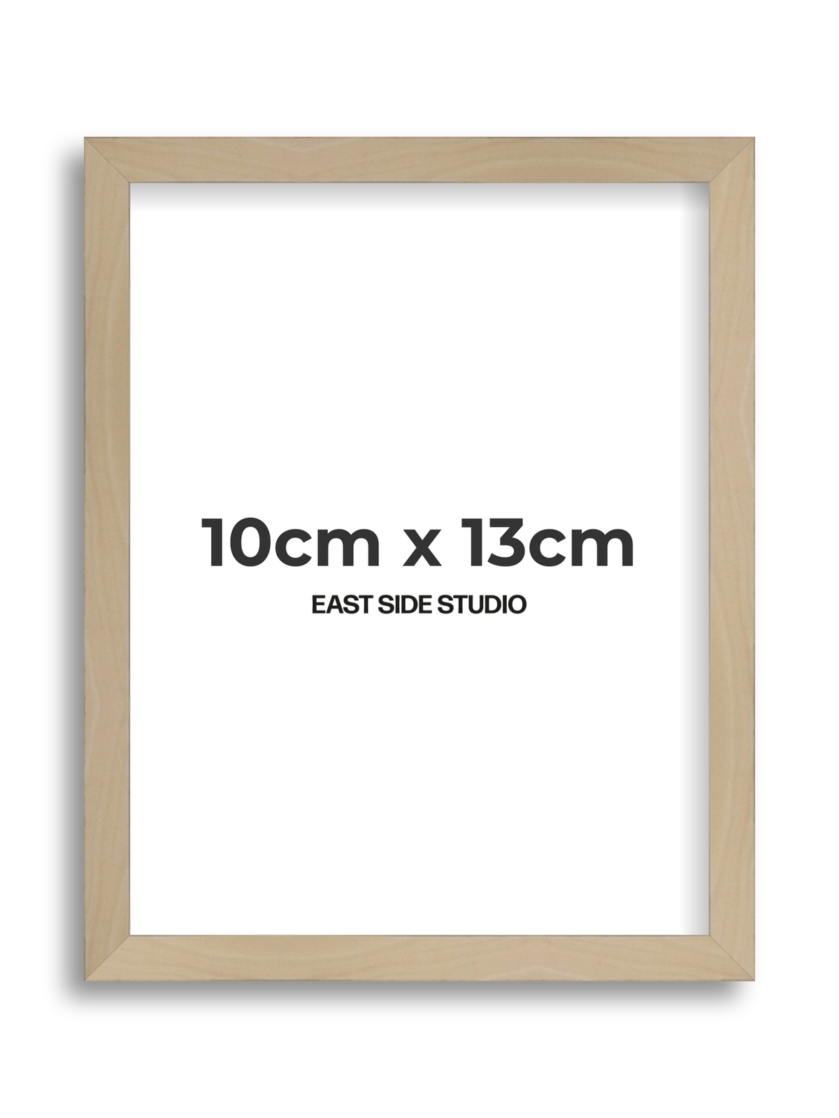 Natural Wood 10cm x 13cm picture frame