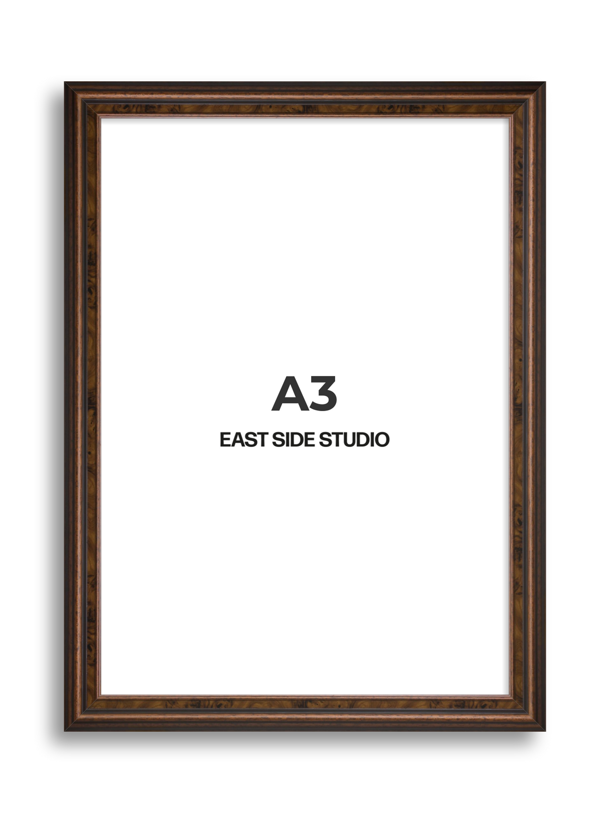 Walnut A3 picture frame