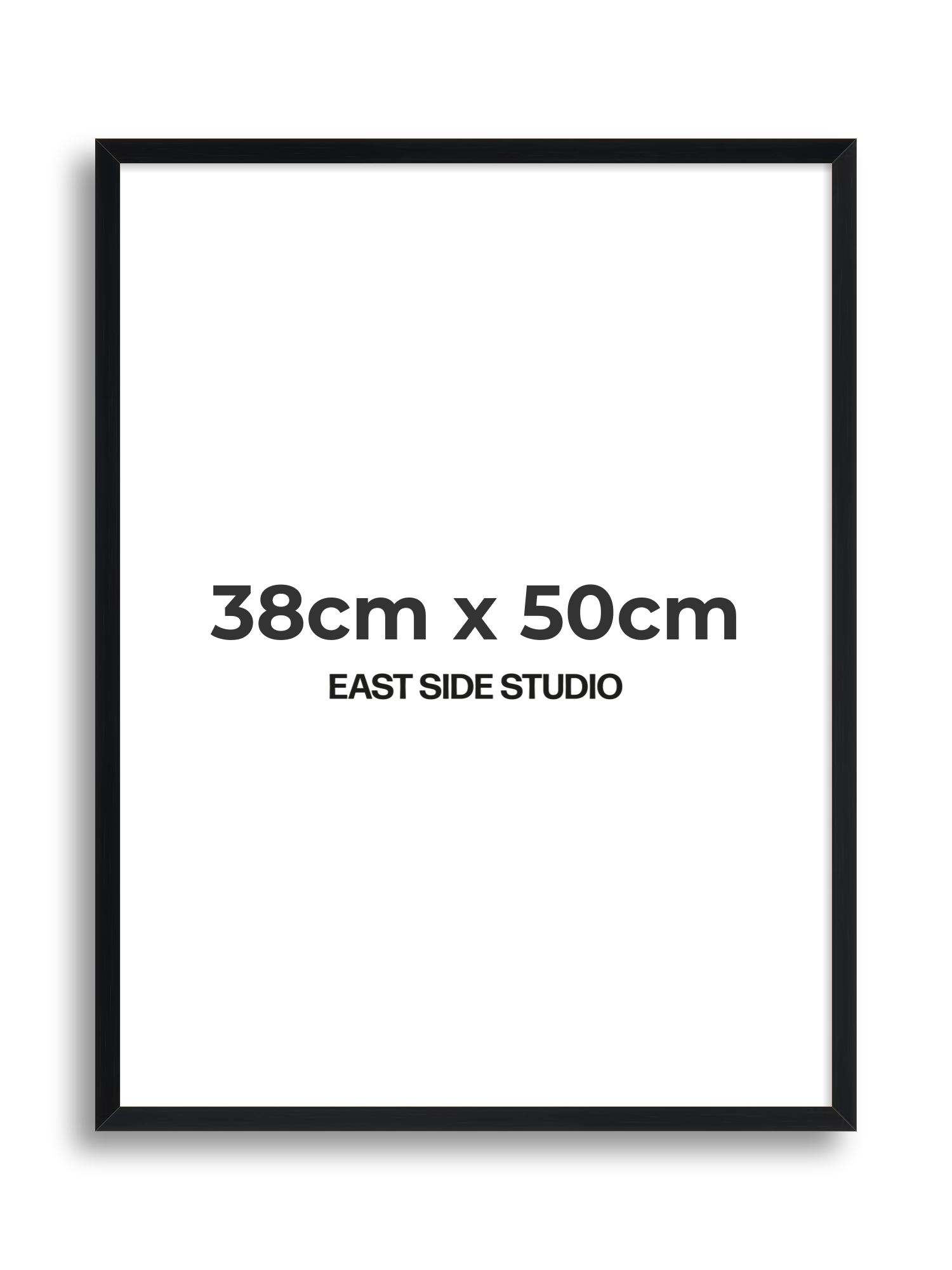Black Grain 38cm x 50cm picture frame