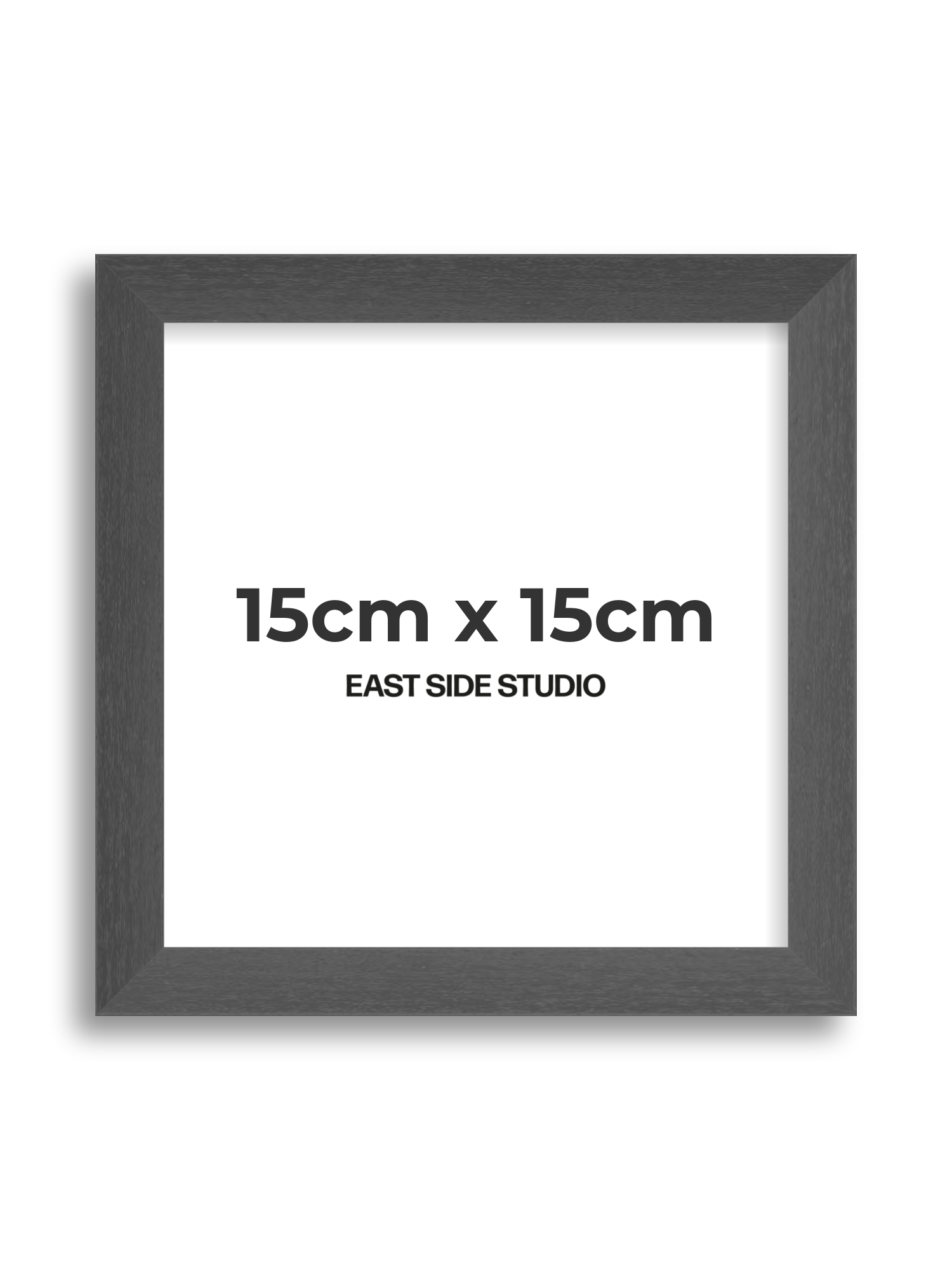 Slate Grey 15cm x 15cm picture frame