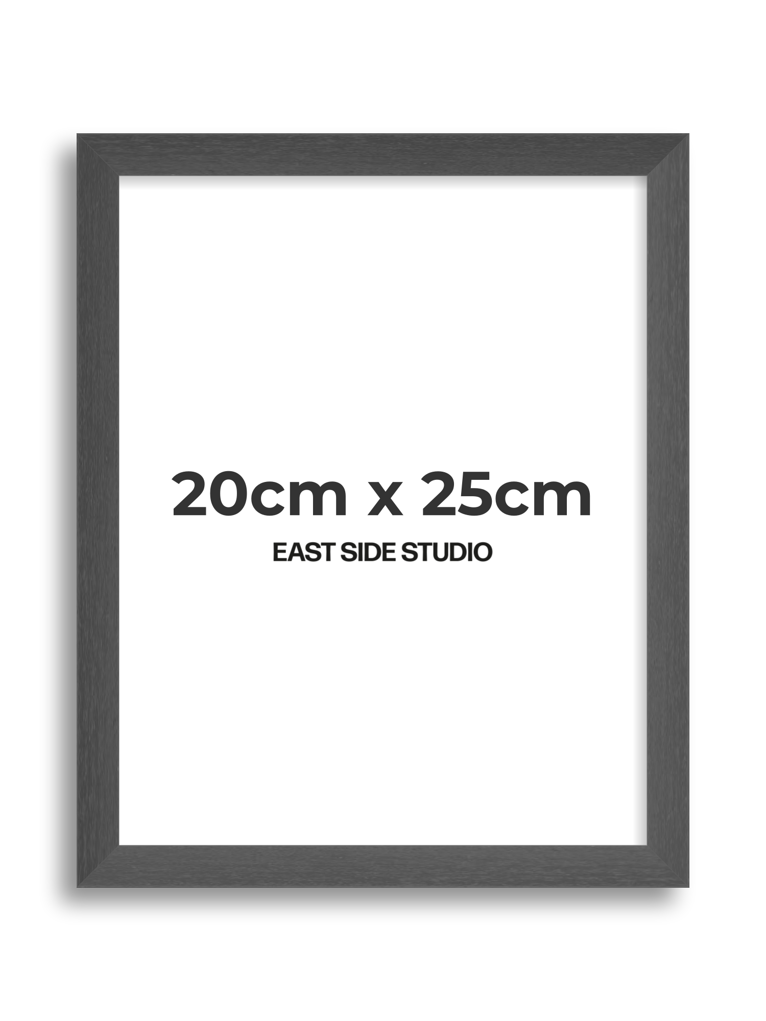 Slate Grey 20cm x 25cm picture frame