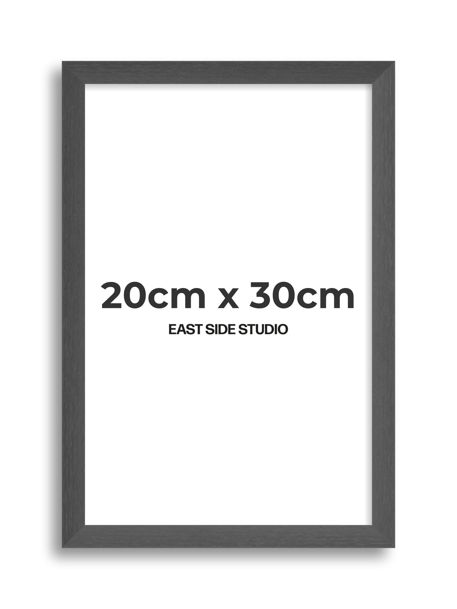 Slate Grey 20cm x 30cm picture frame