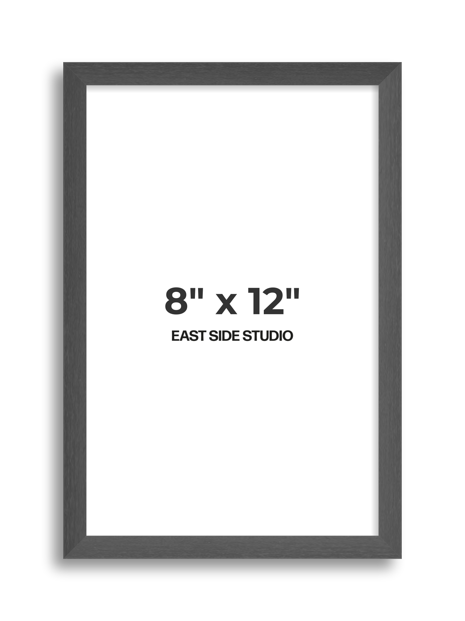 Slate Grey 8" x 12" picture frame