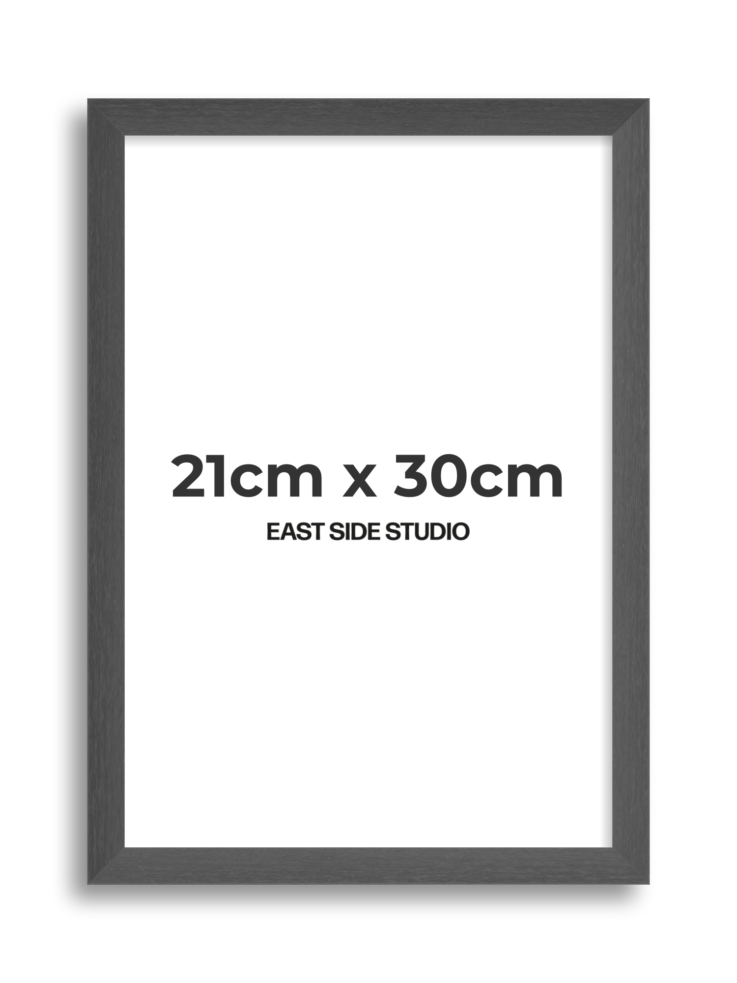 Slate Grey 21cm x 30cm picture frame