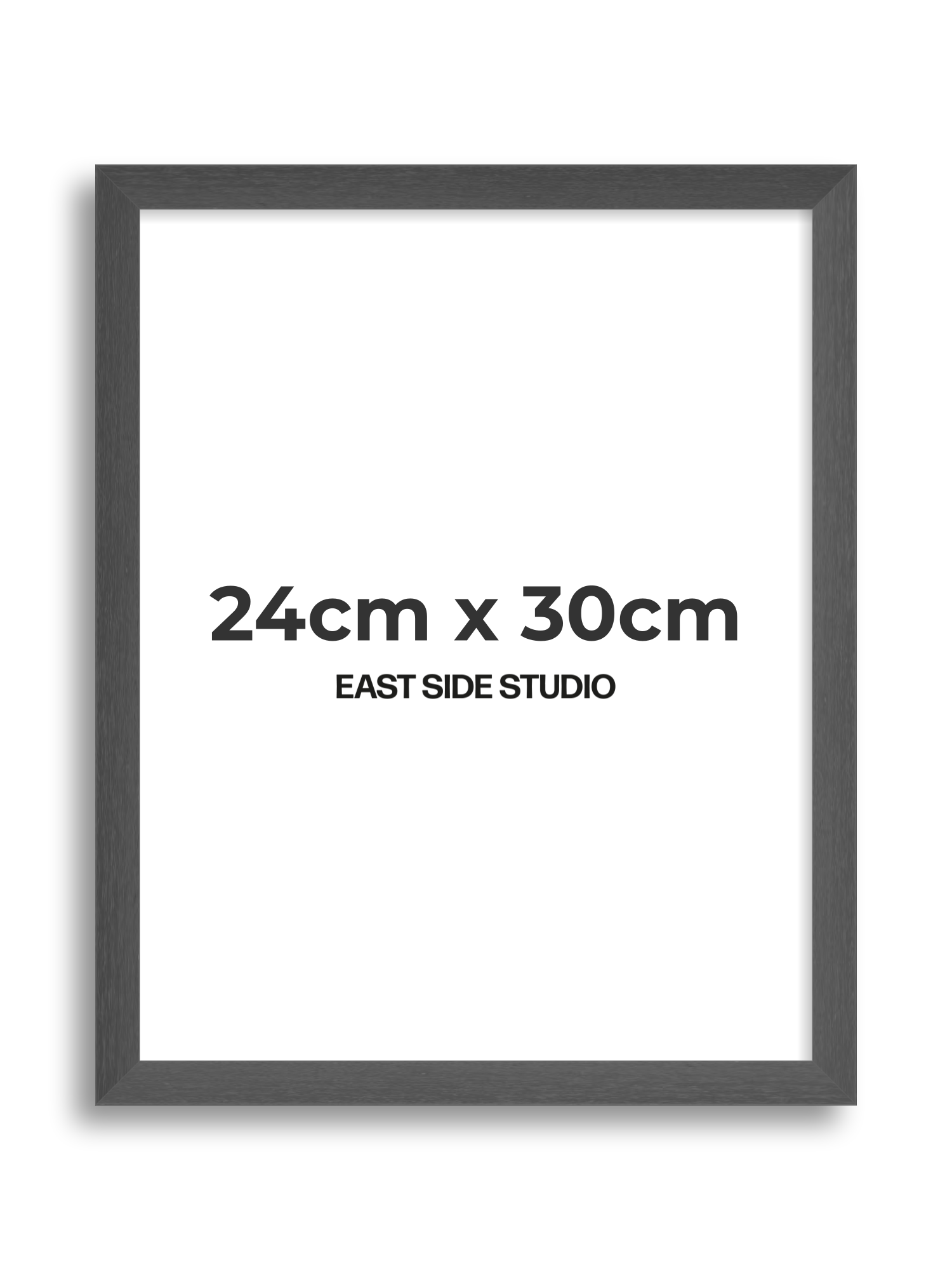 Slate Grey 24cm x 30cm picture frame