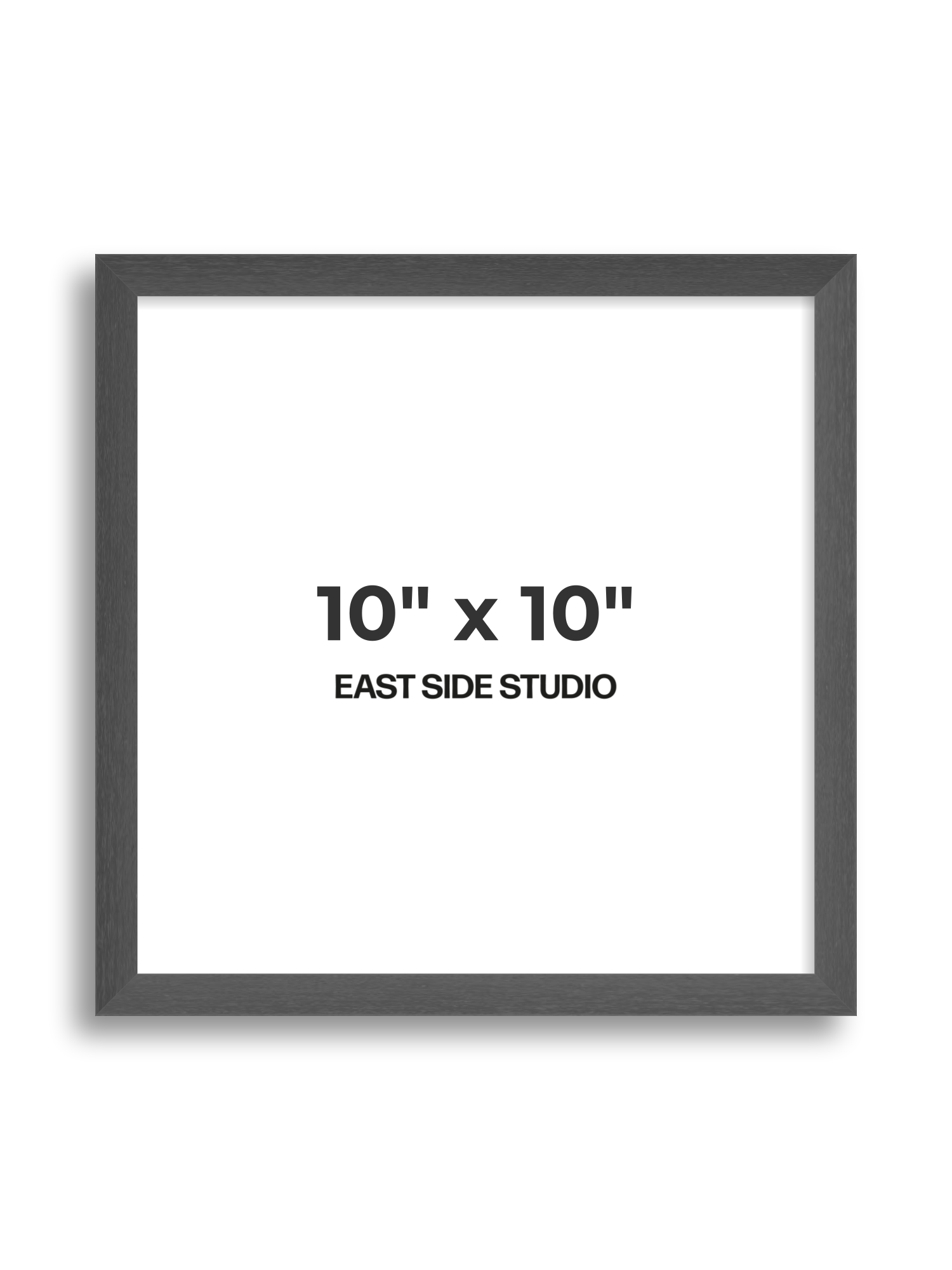 Slate Grey 10" x 10" picture frame